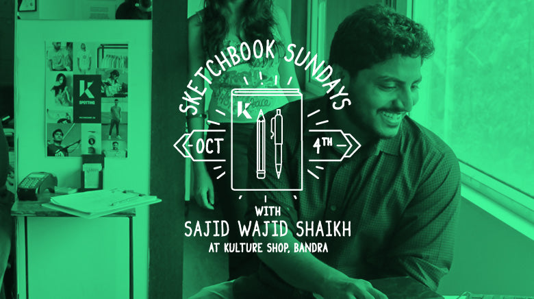 October Sketchbook Sunday: Sajid Wajid Shaikh