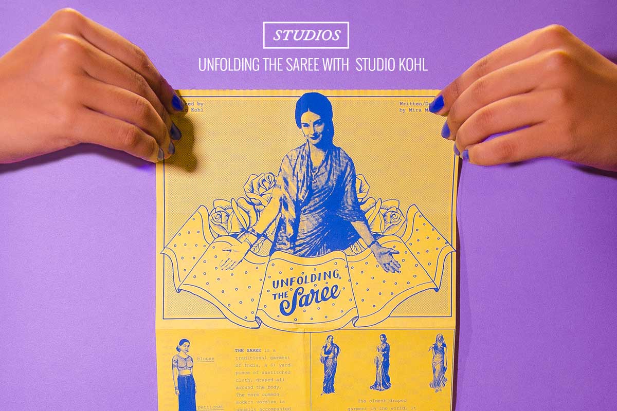 The Story behind Unfolding the Saree Zine