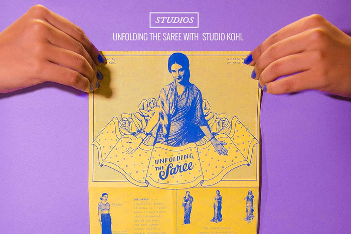 The Story behind Unfolding the Saree Zine