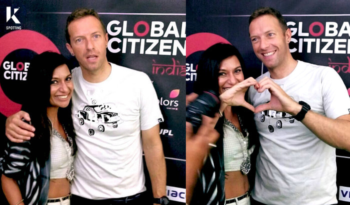 Coldplay's Chris Martin Spotted in a Kulture Shop Tee