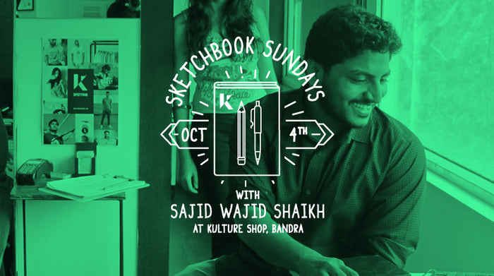 October Sketchbook Sunday: Sajid Wajid Shaikh