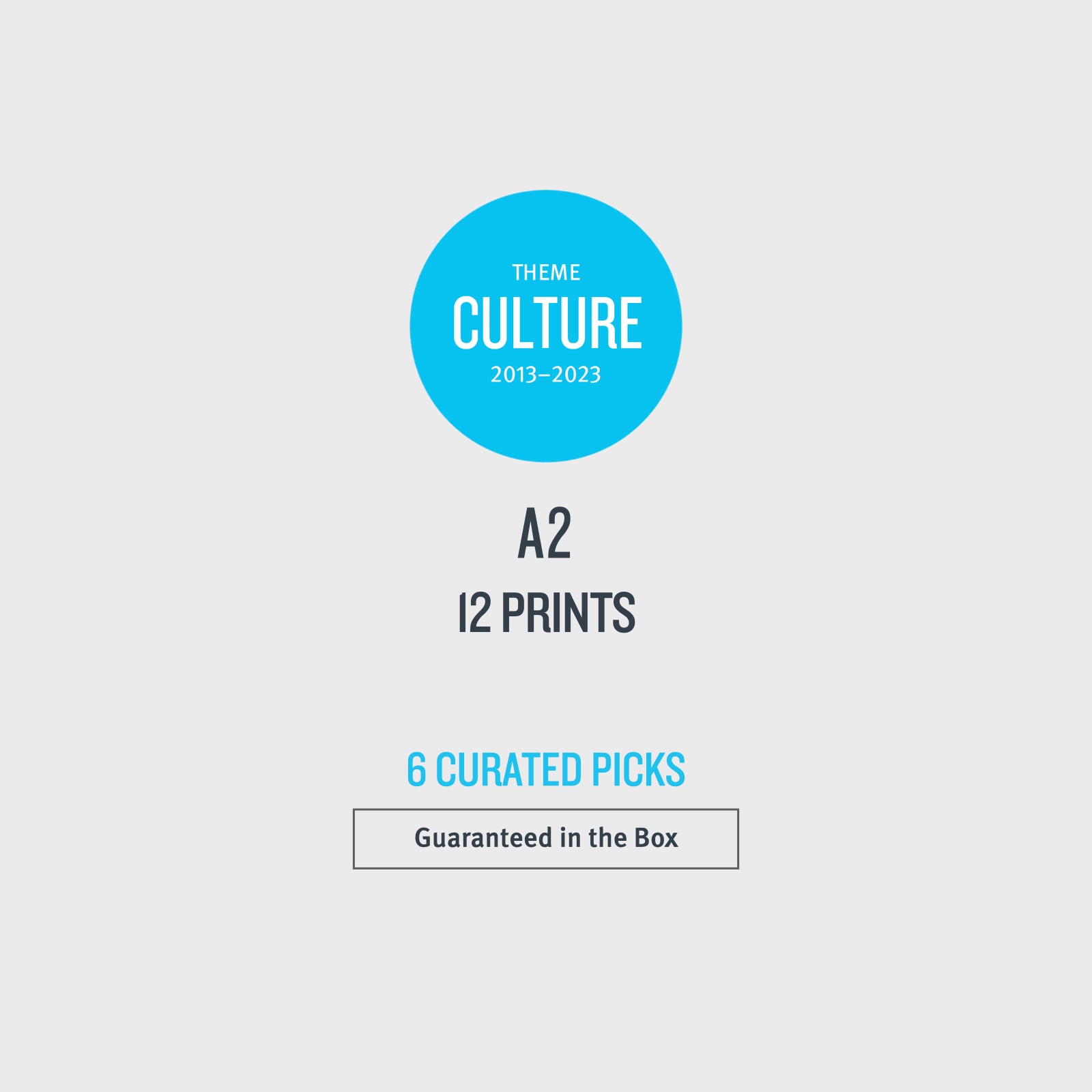 A2 CULTURE Box - 10 Prints