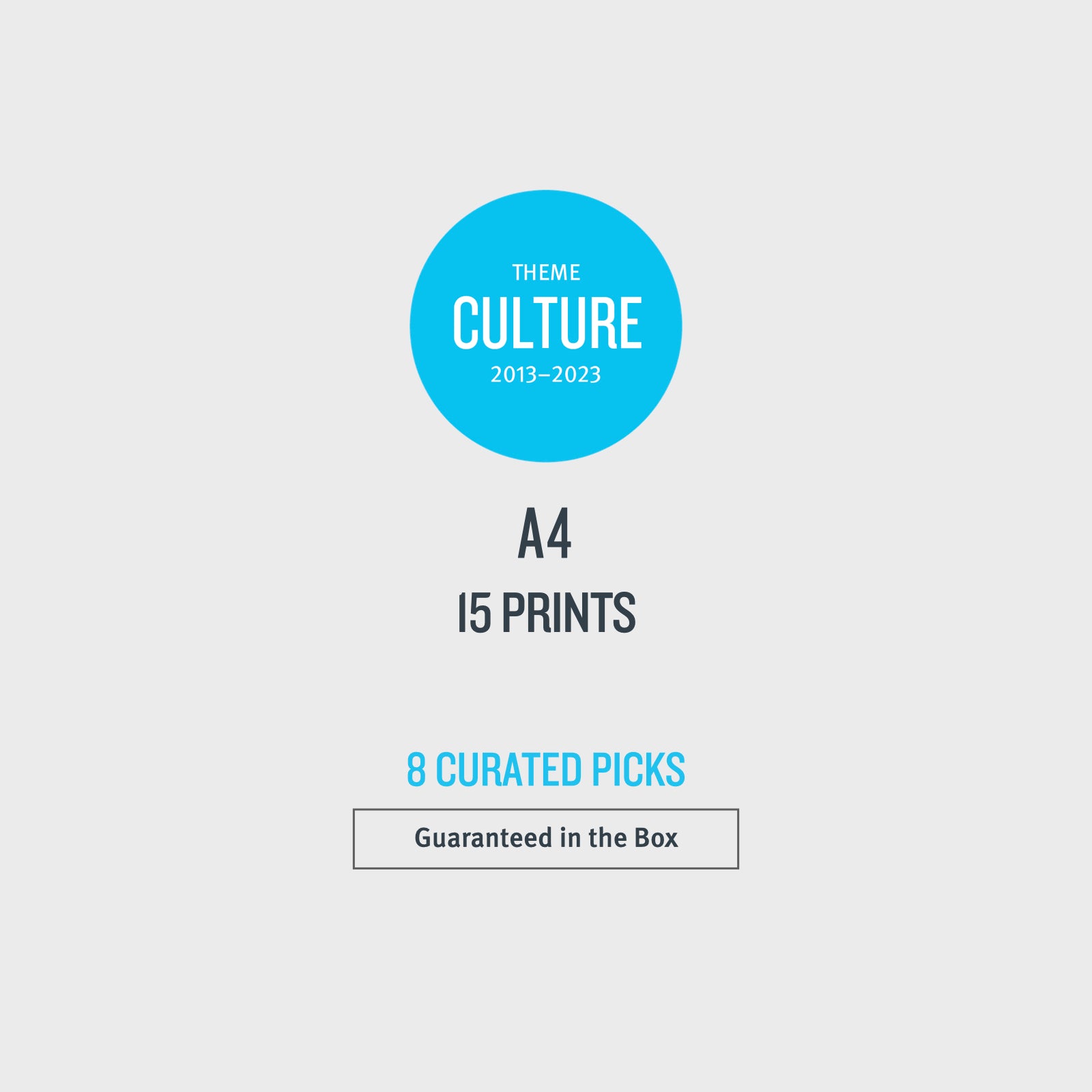 A4 CULTURE Box - 15 Prints