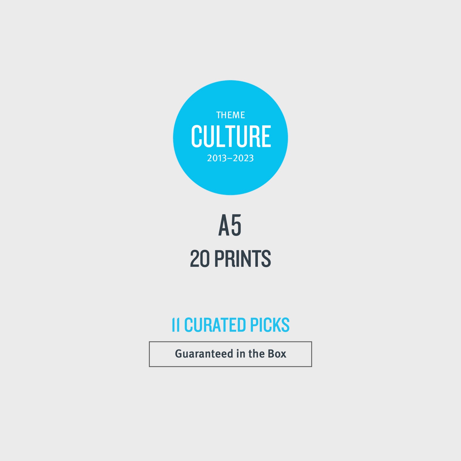 A5 CULTURE Box - 20 Prints
