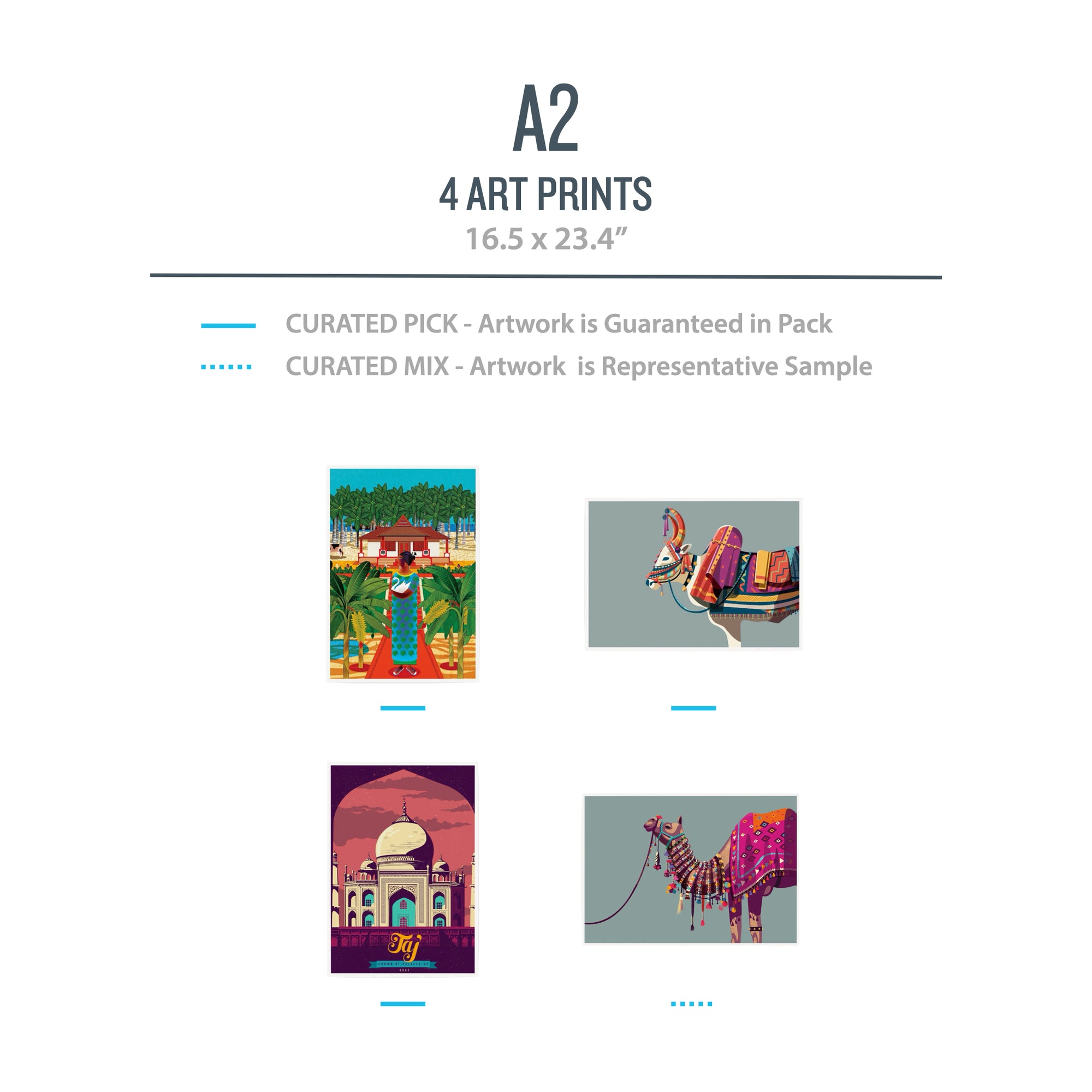 A2 CULTURE Pack (Tradition) - 4 Prints