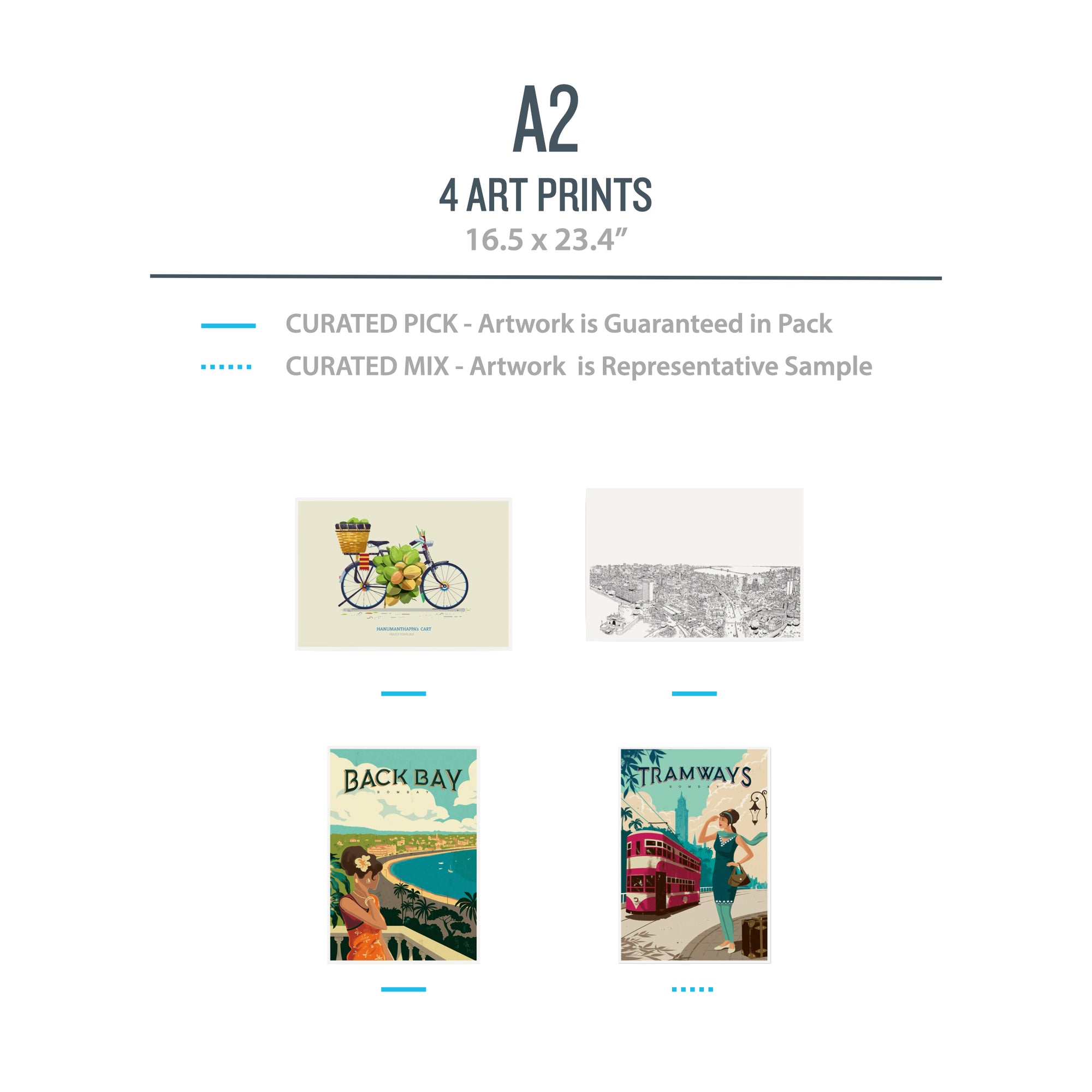 A2 CULTURE Pack (Urban) - 4 Prints