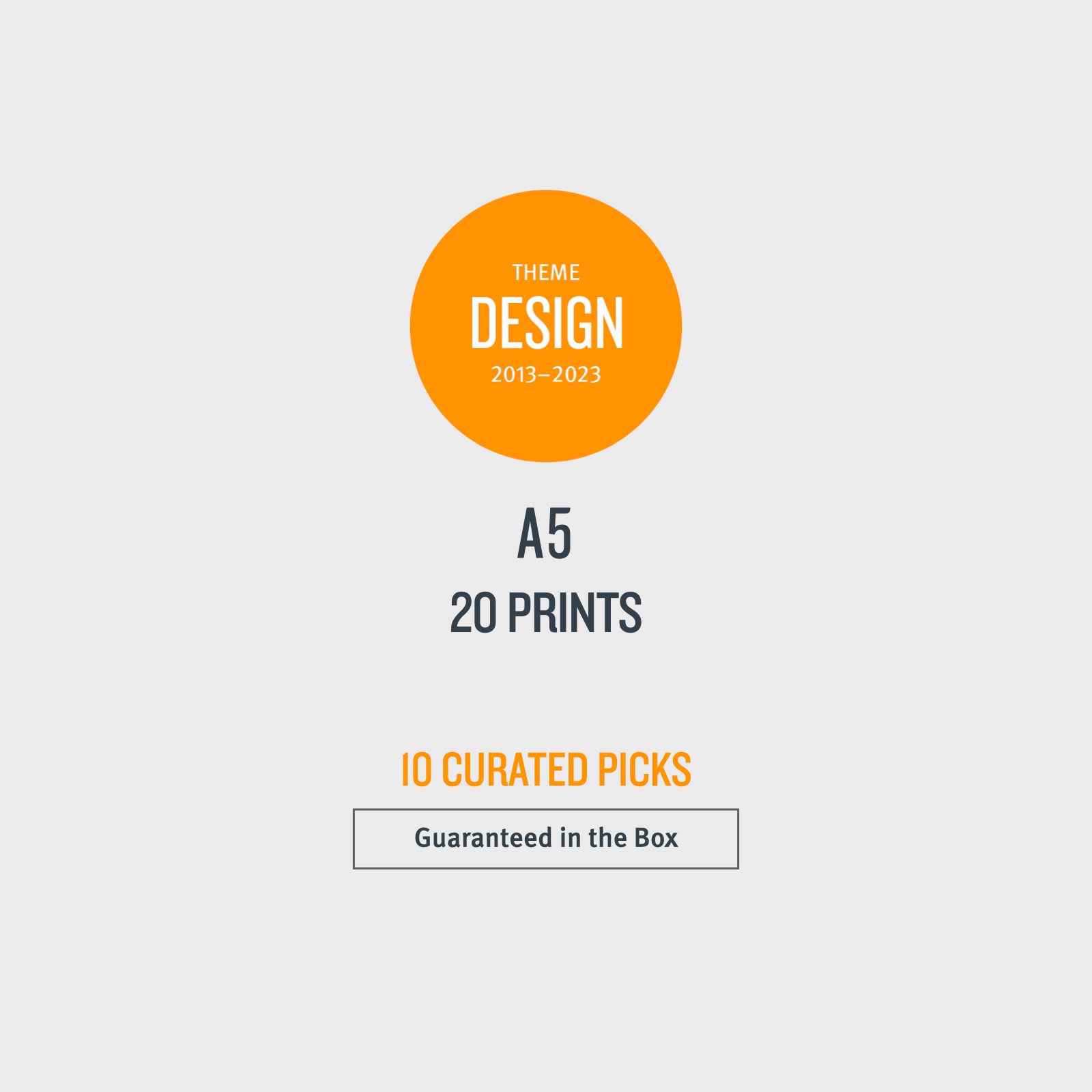 A5 DESIGN Box - 20 Prints
