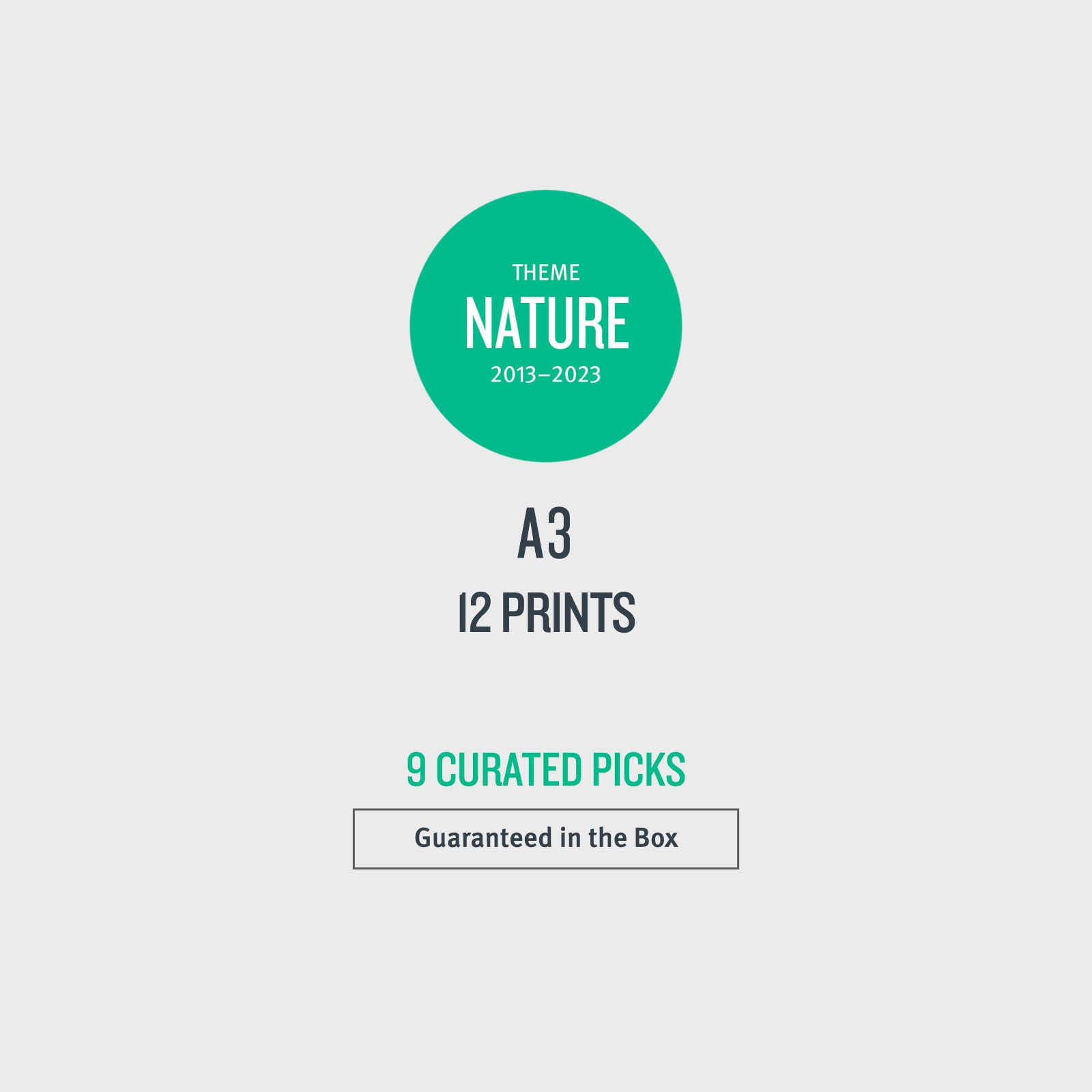 A3 NATURE Box - 12 Prints