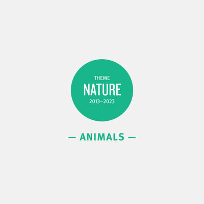A5 NATURE Pack (Animals) - 8 Prints
