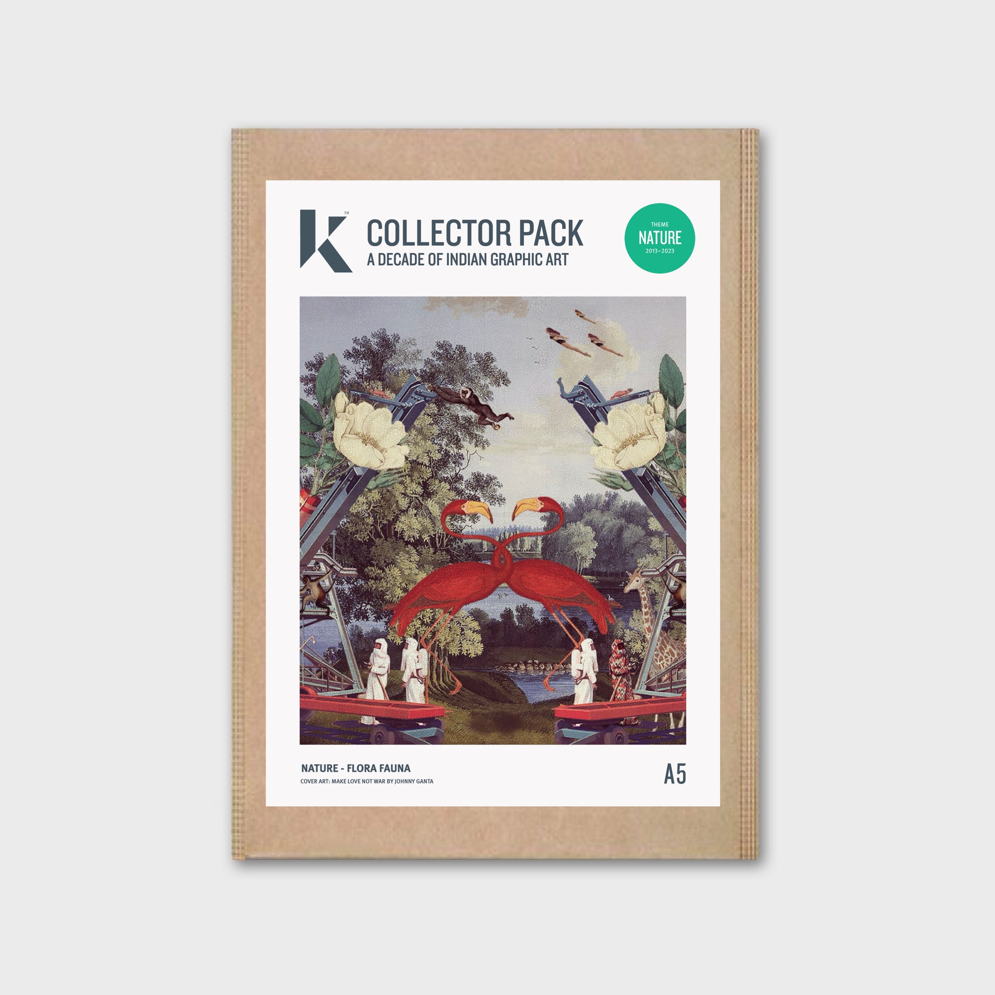 A5 NATURE Pack (Flora Fauna) - 8 Prints