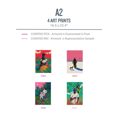 A2 PEOPLE Pack (Neighbours) - 4 Prints