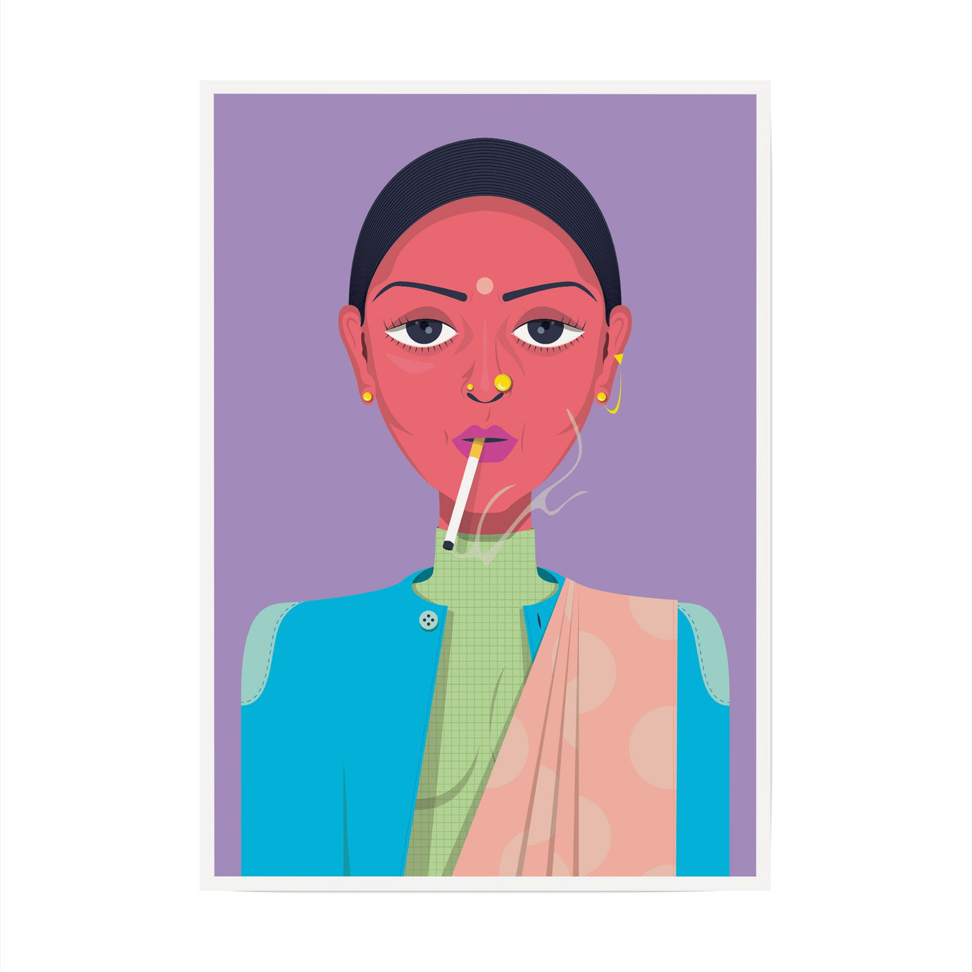 7 Yards Of Styles - Cigarette