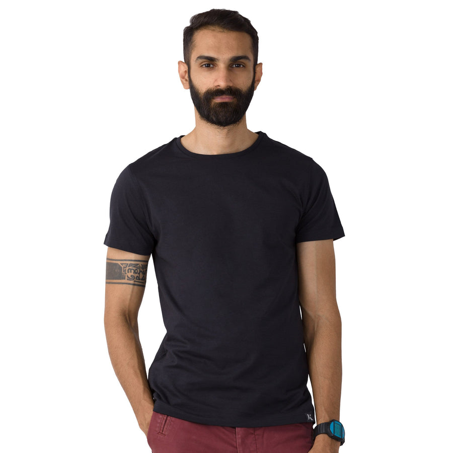 Men's Black Slim