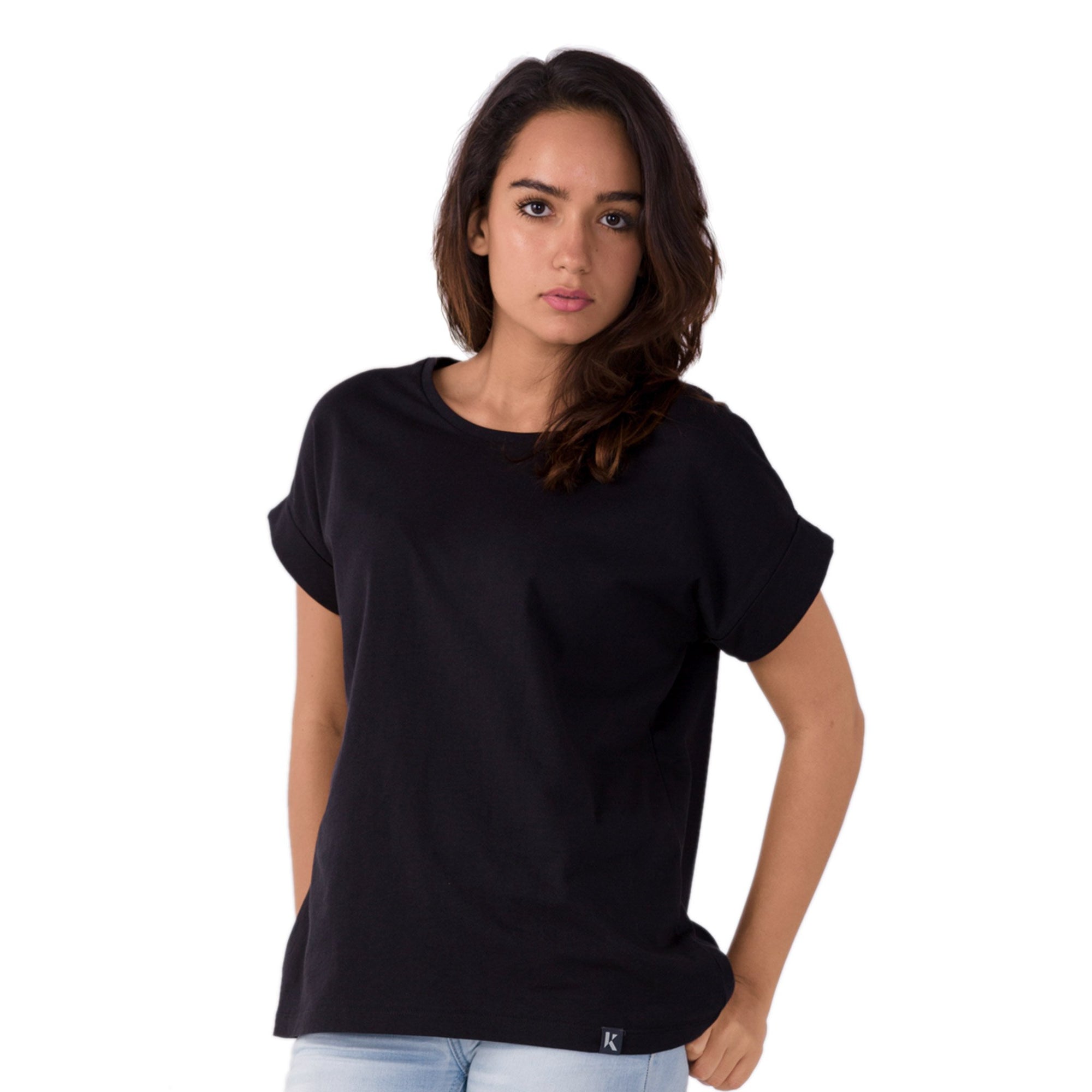Women's Black Loose