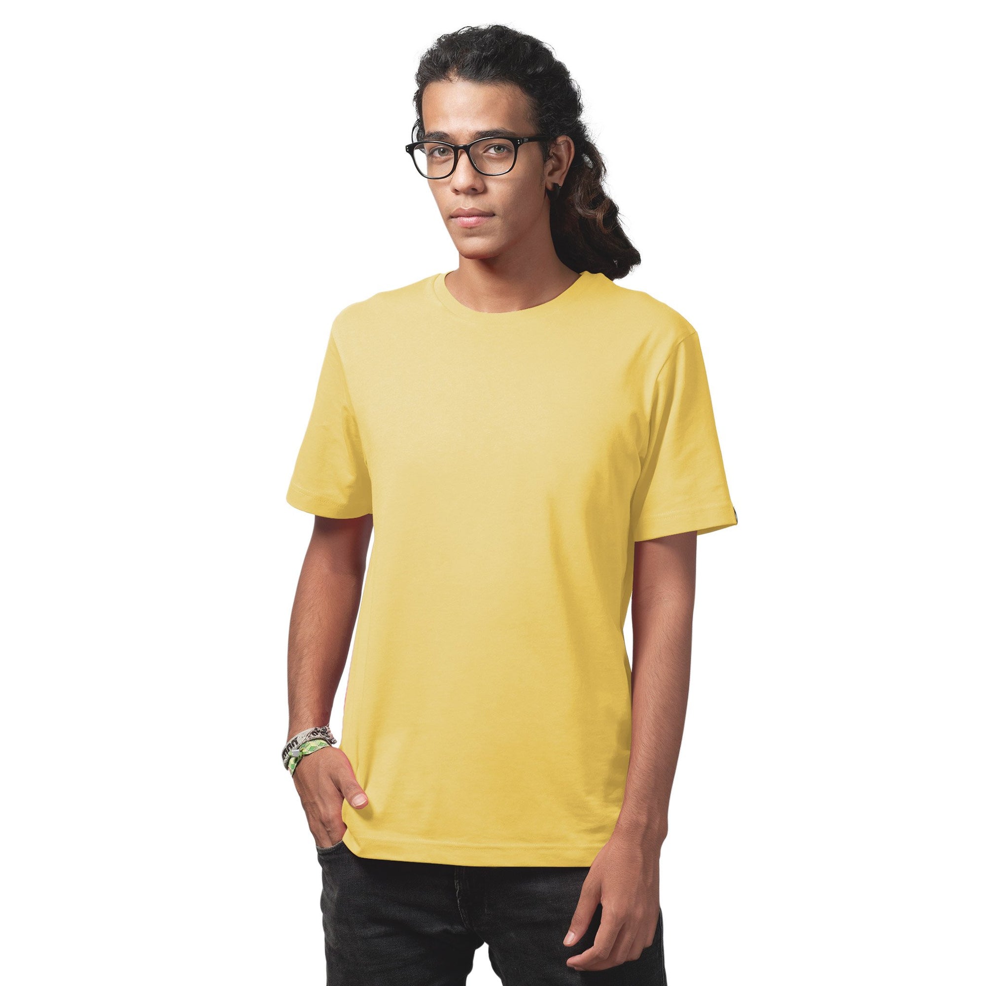 Men's Yellow Regular