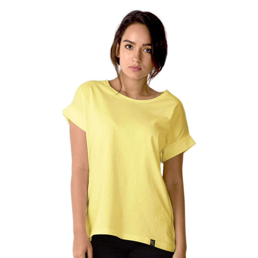 Women's Yellow Loose