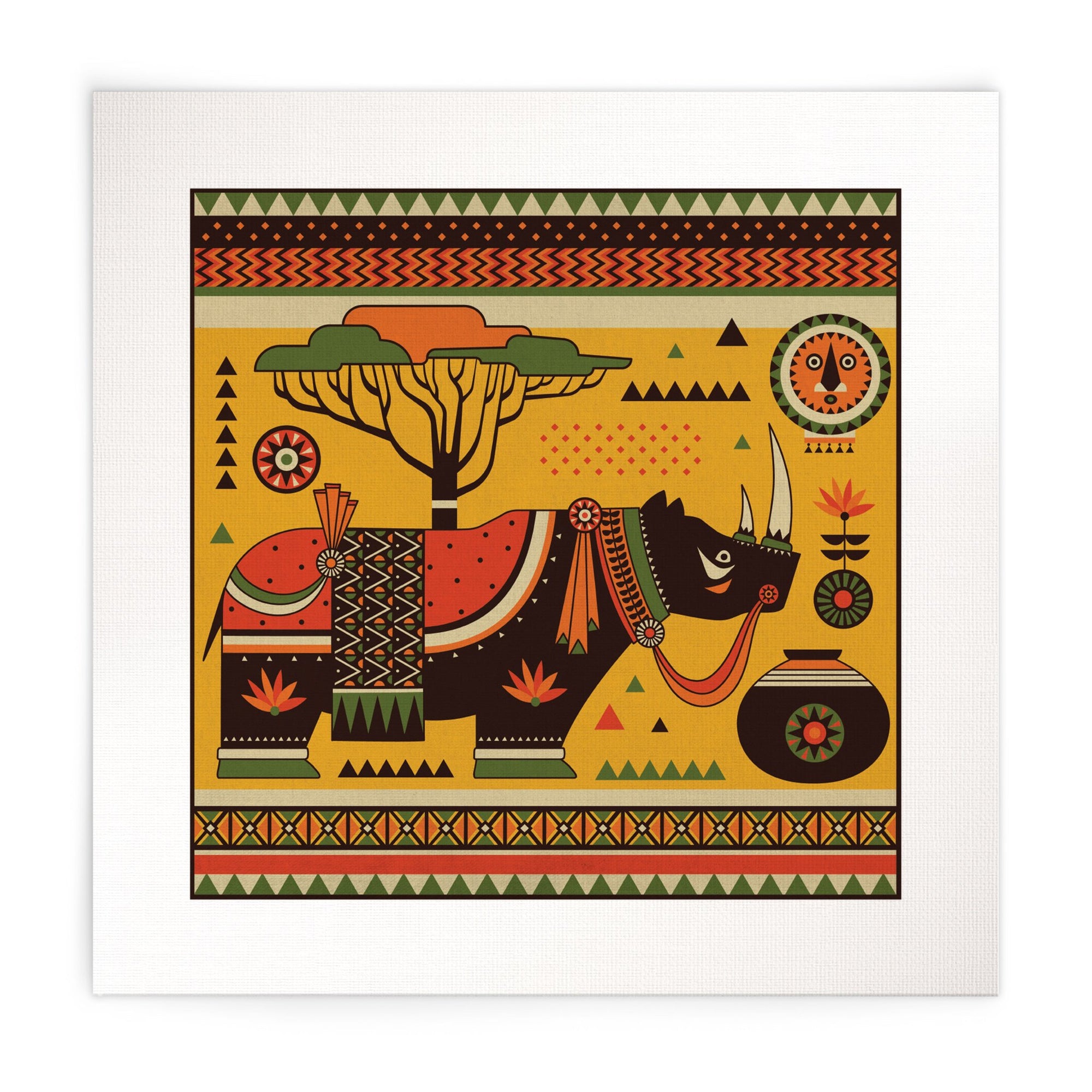 African Safari - Rhinocerous