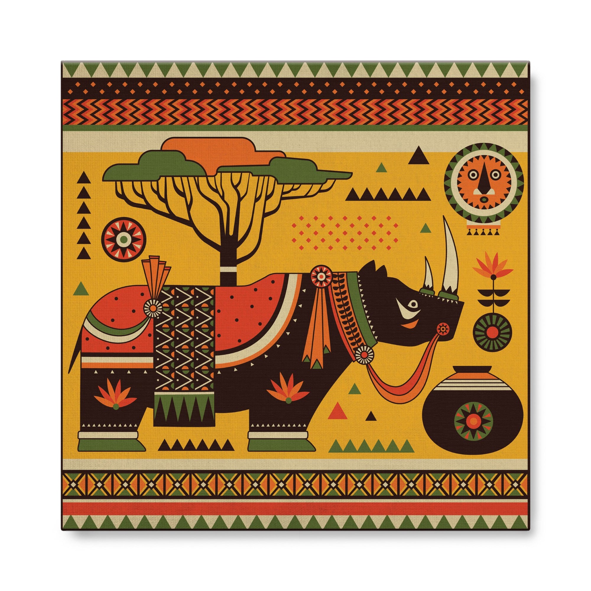 African Safari - Rhinocerous