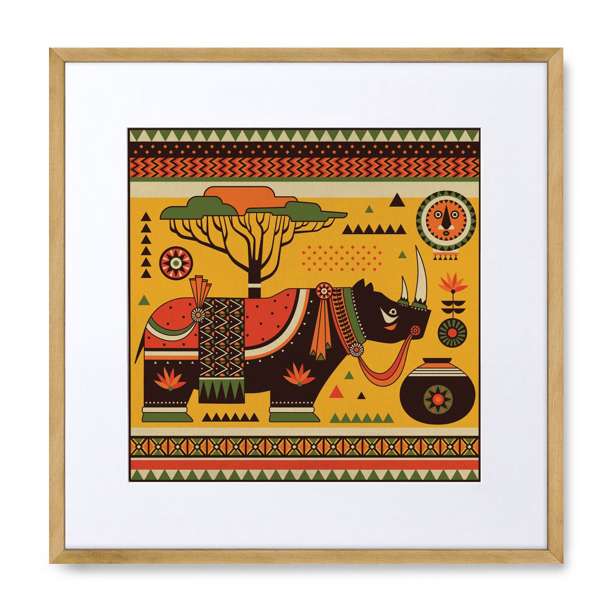 African Safari - Rhinocerous