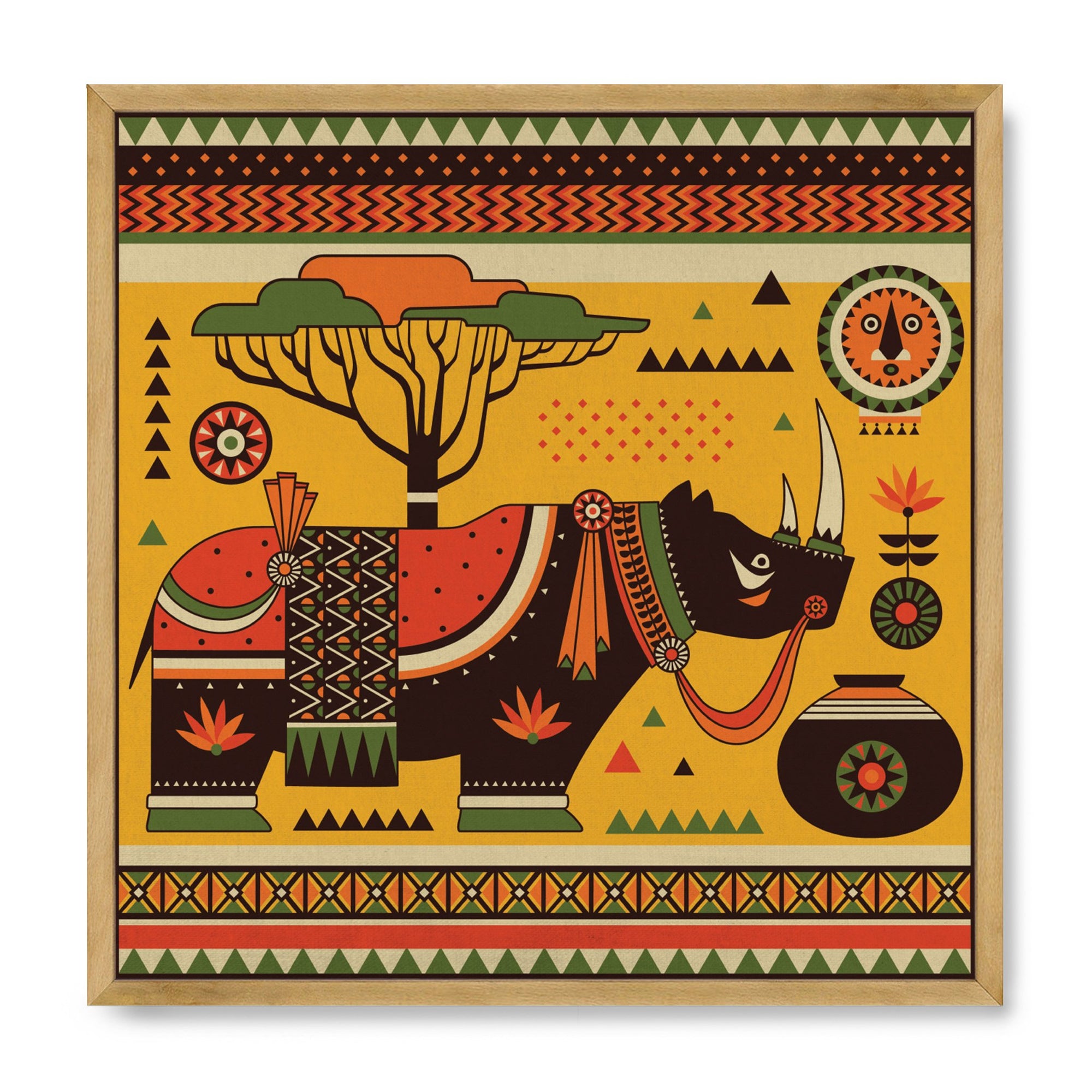 African Safari - Rhinocerous