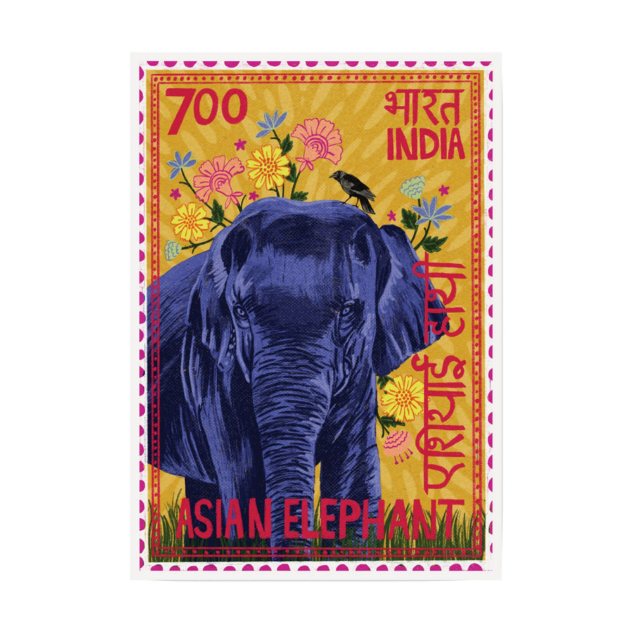 Postage Stamp - Asiatic Elephant