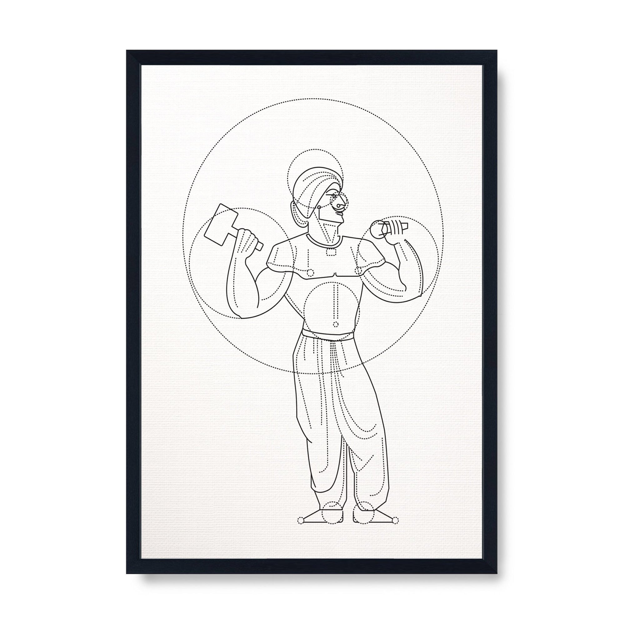 Bombay Art Deco - Man