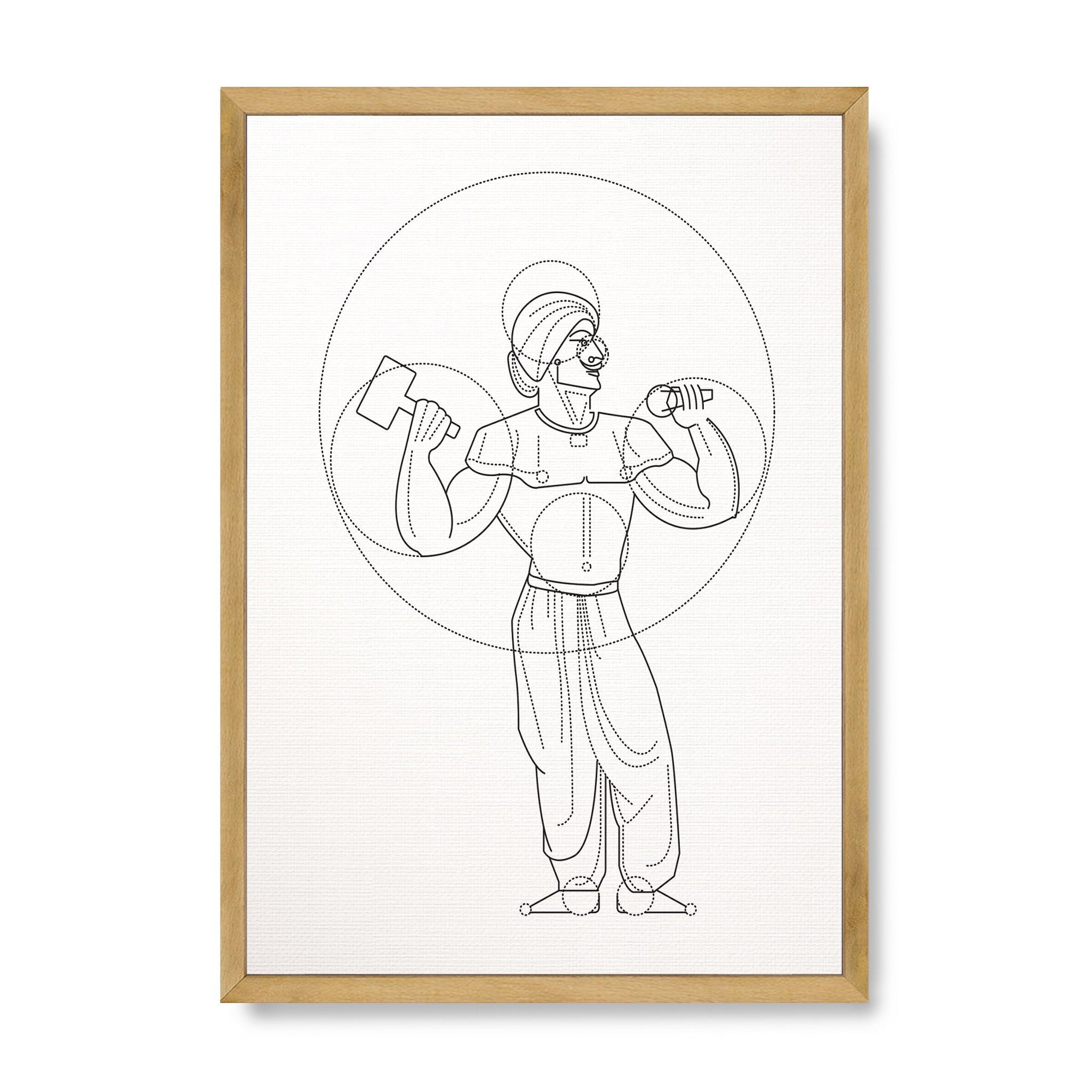 Bombay Art Deco - Man