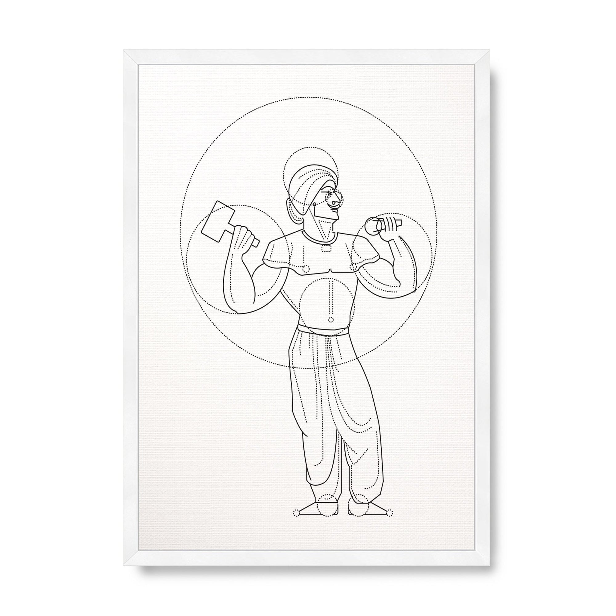 Bombay Art Deco - Man