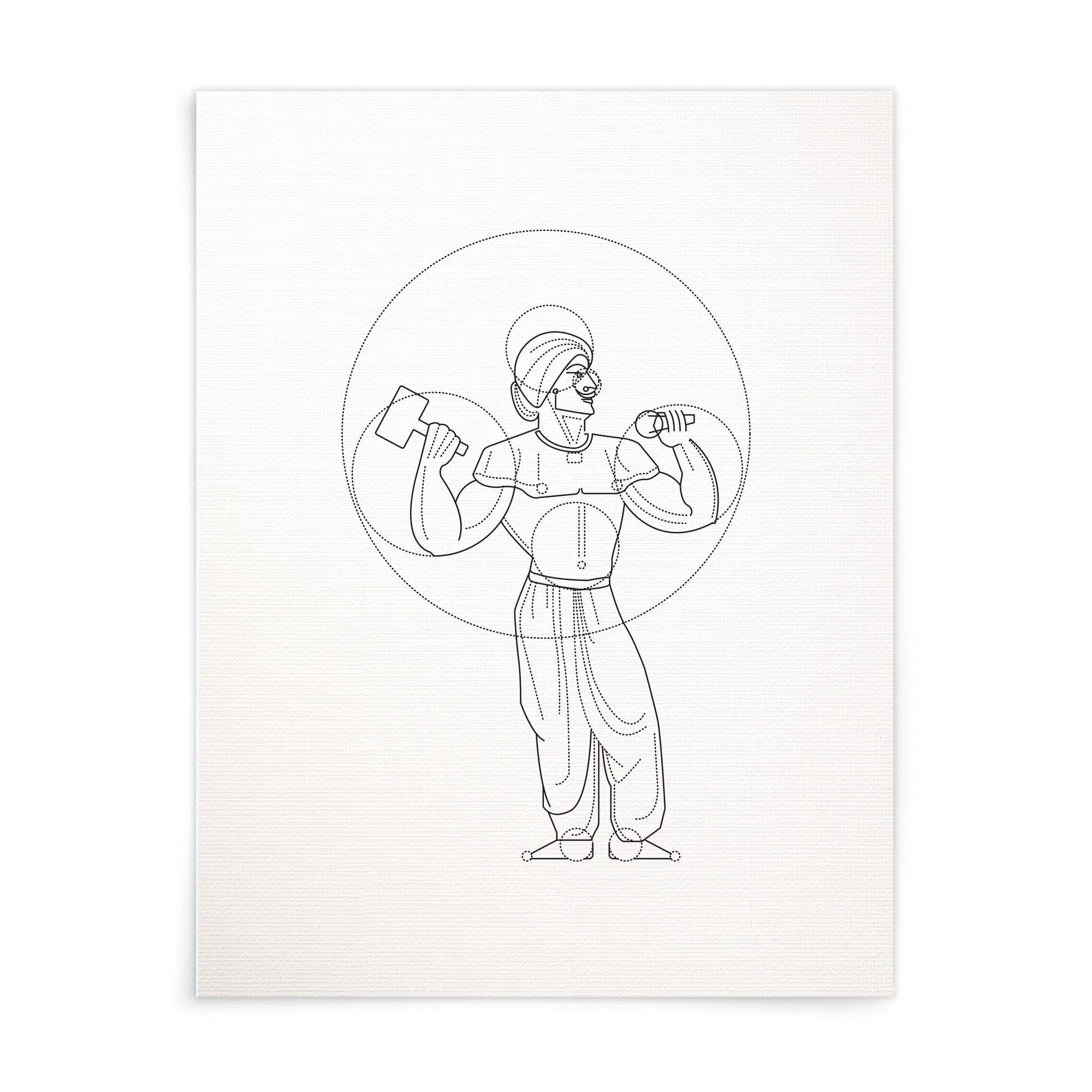 Bombay Art Deco - Man