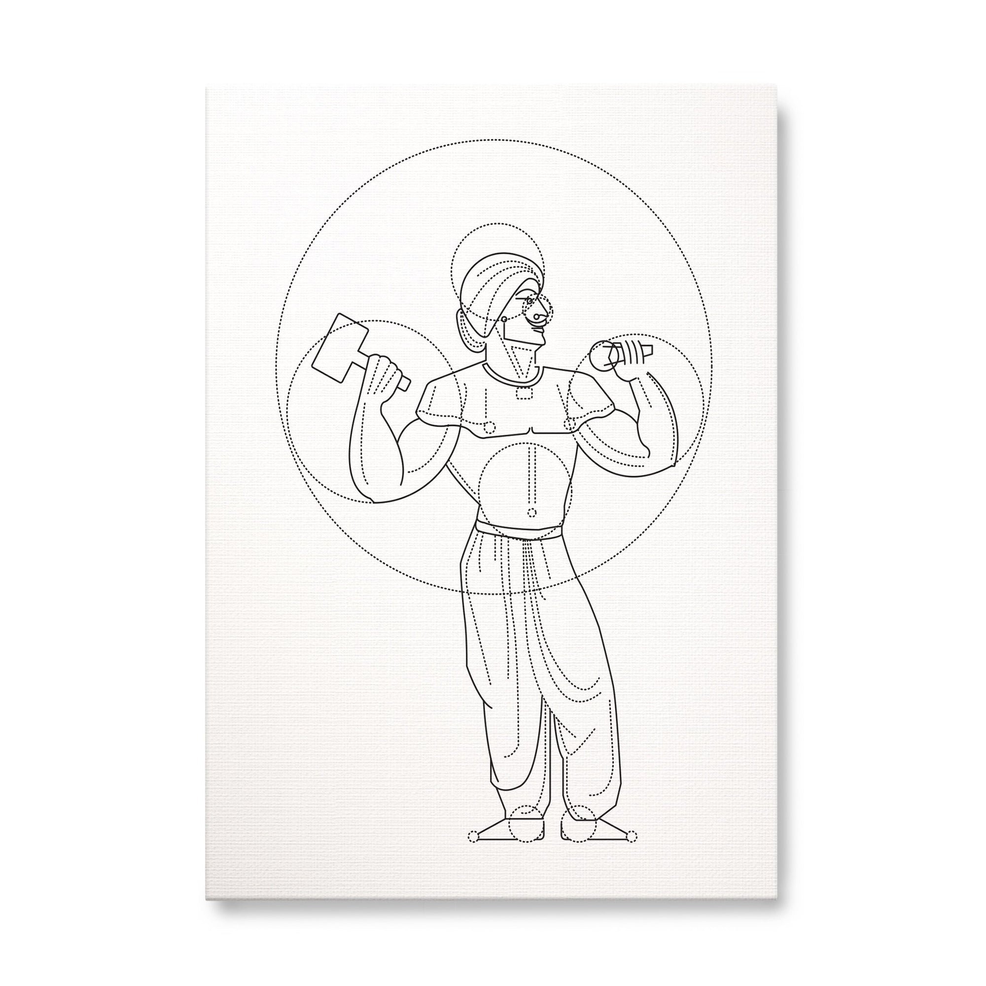 Bombay Art Deco - Man