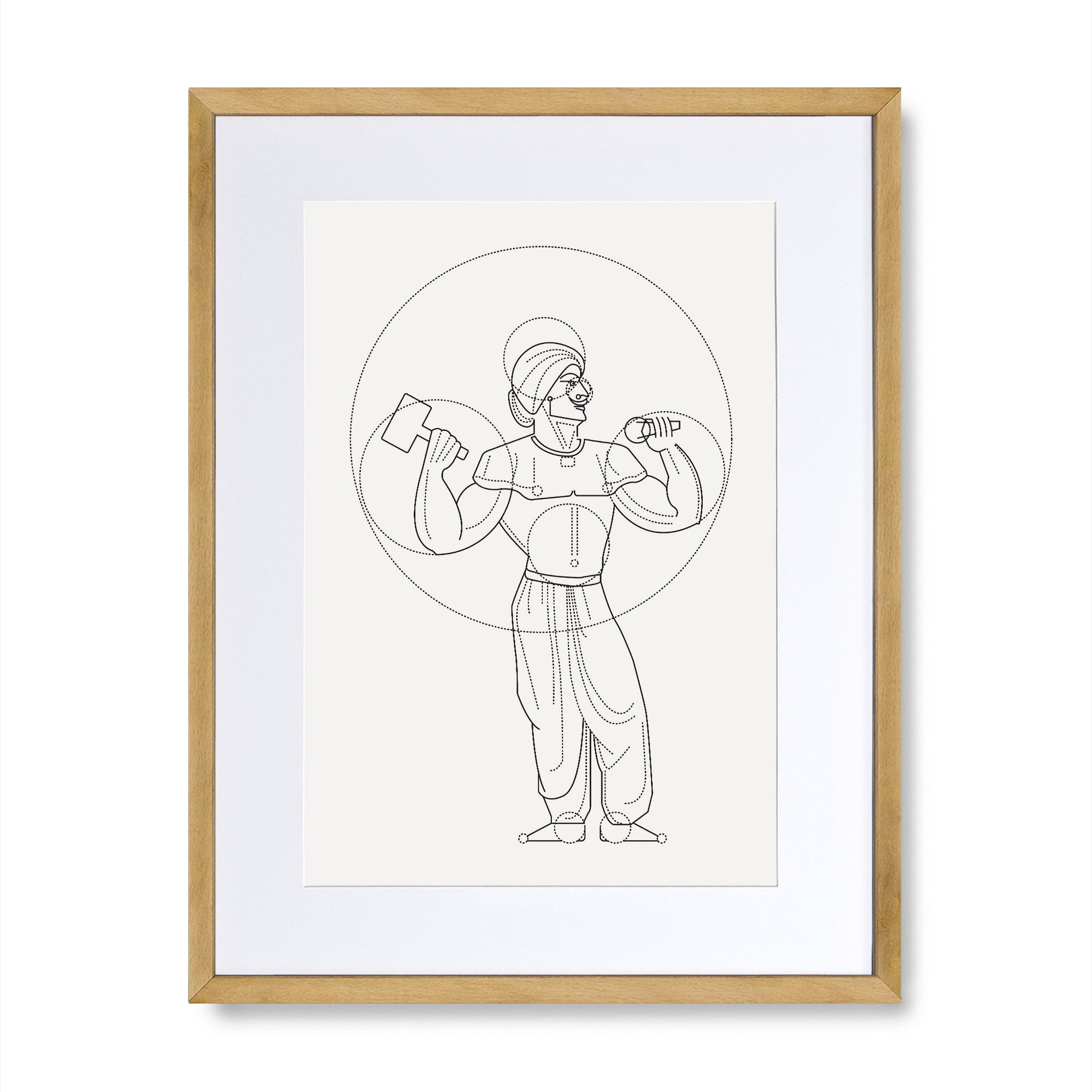 Bombay Art Deco - Man