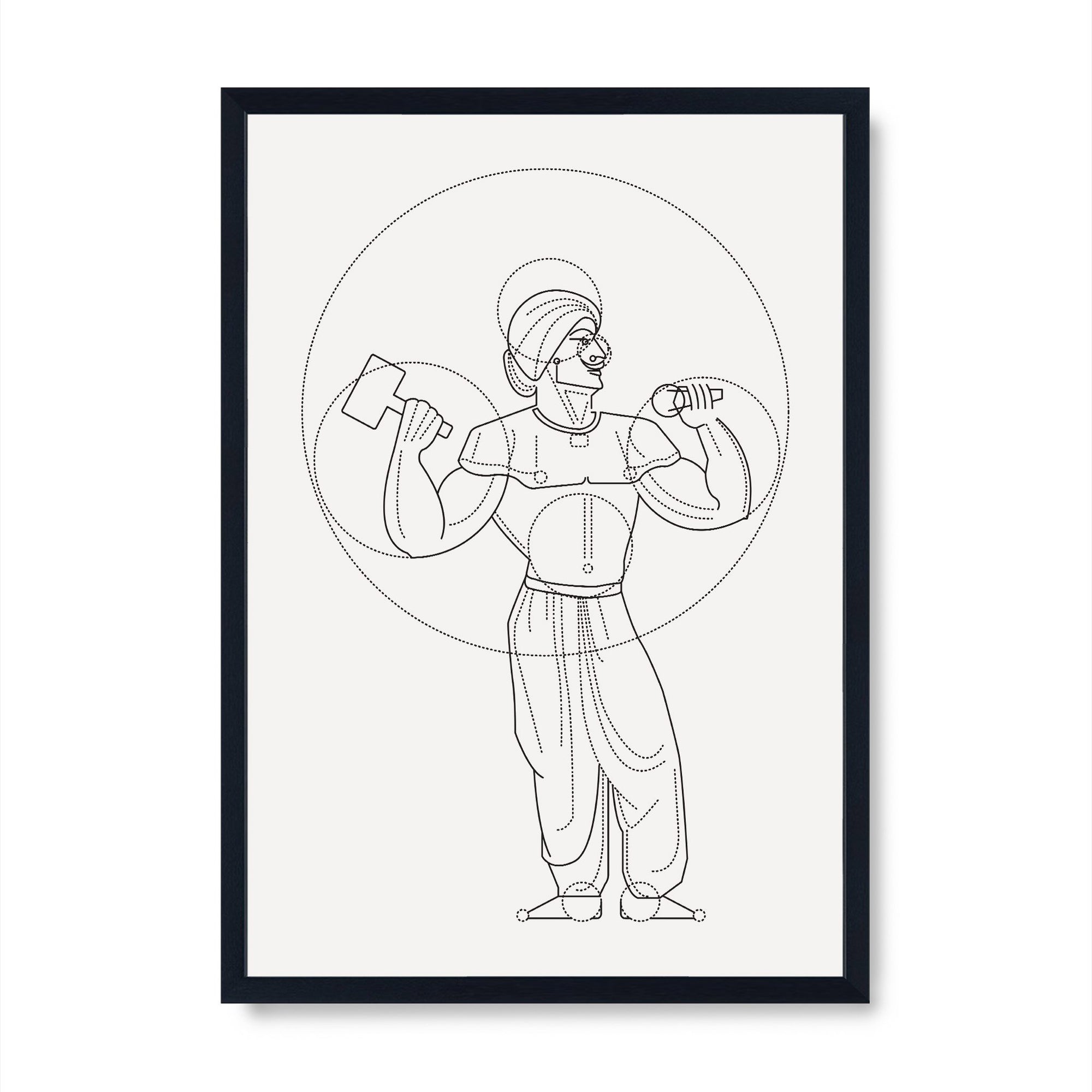 Bombay Art Deco - Man