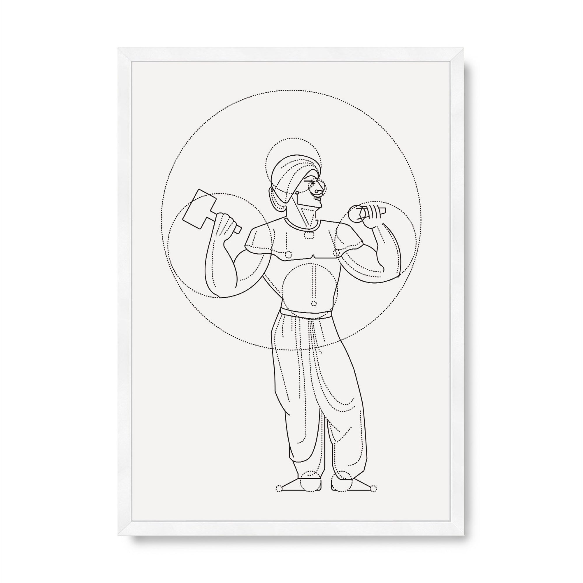 Bombay Art Deco - Man