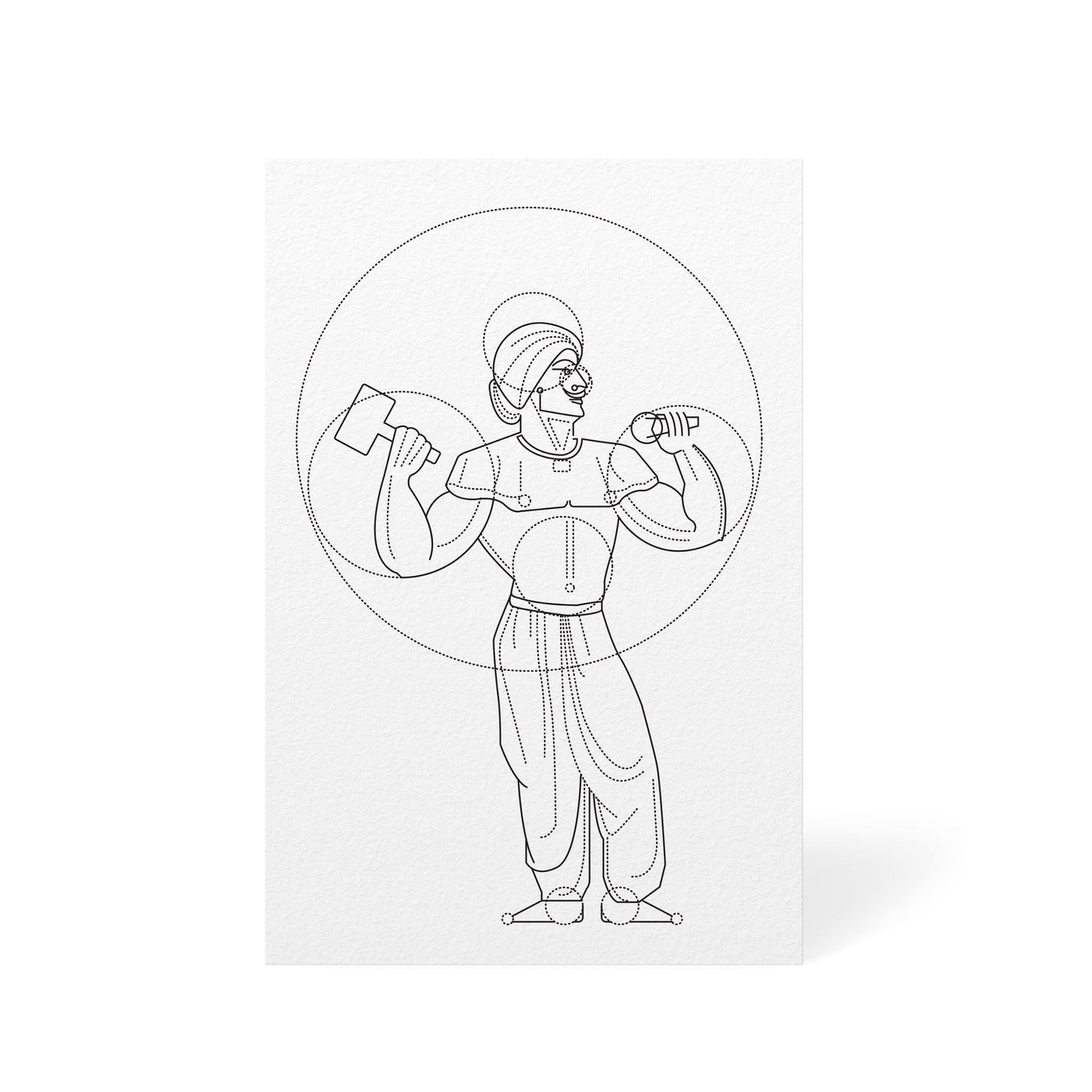 Bombay Art Deco - Man