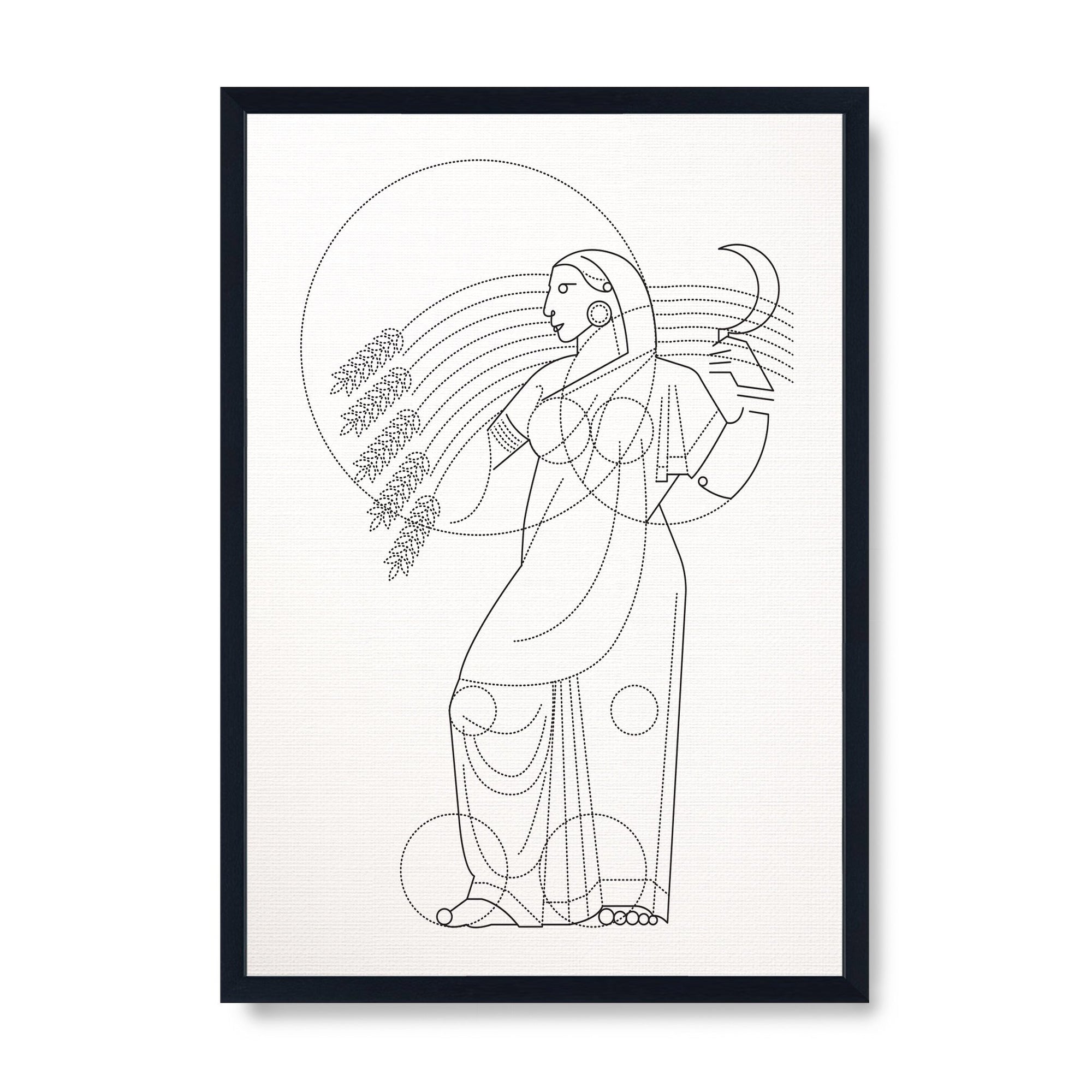 Bombay Art Deco - Woman