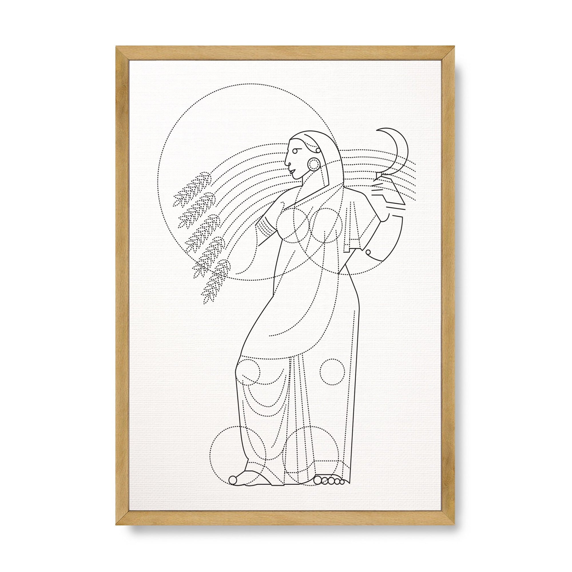 Bombay Art Deco - Woman