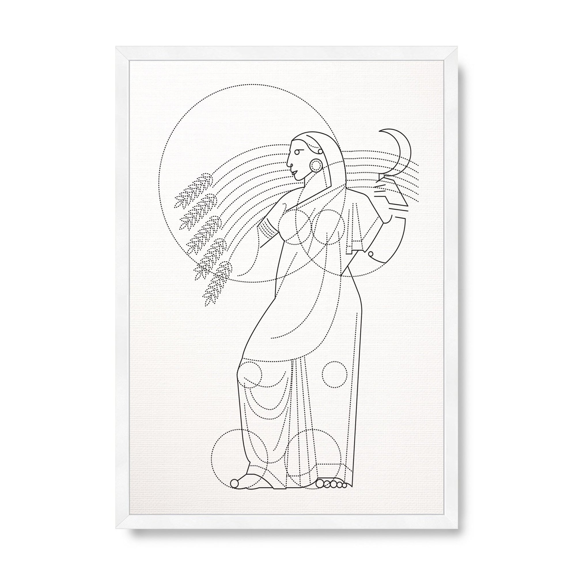 Bombay Art Deco - Woman