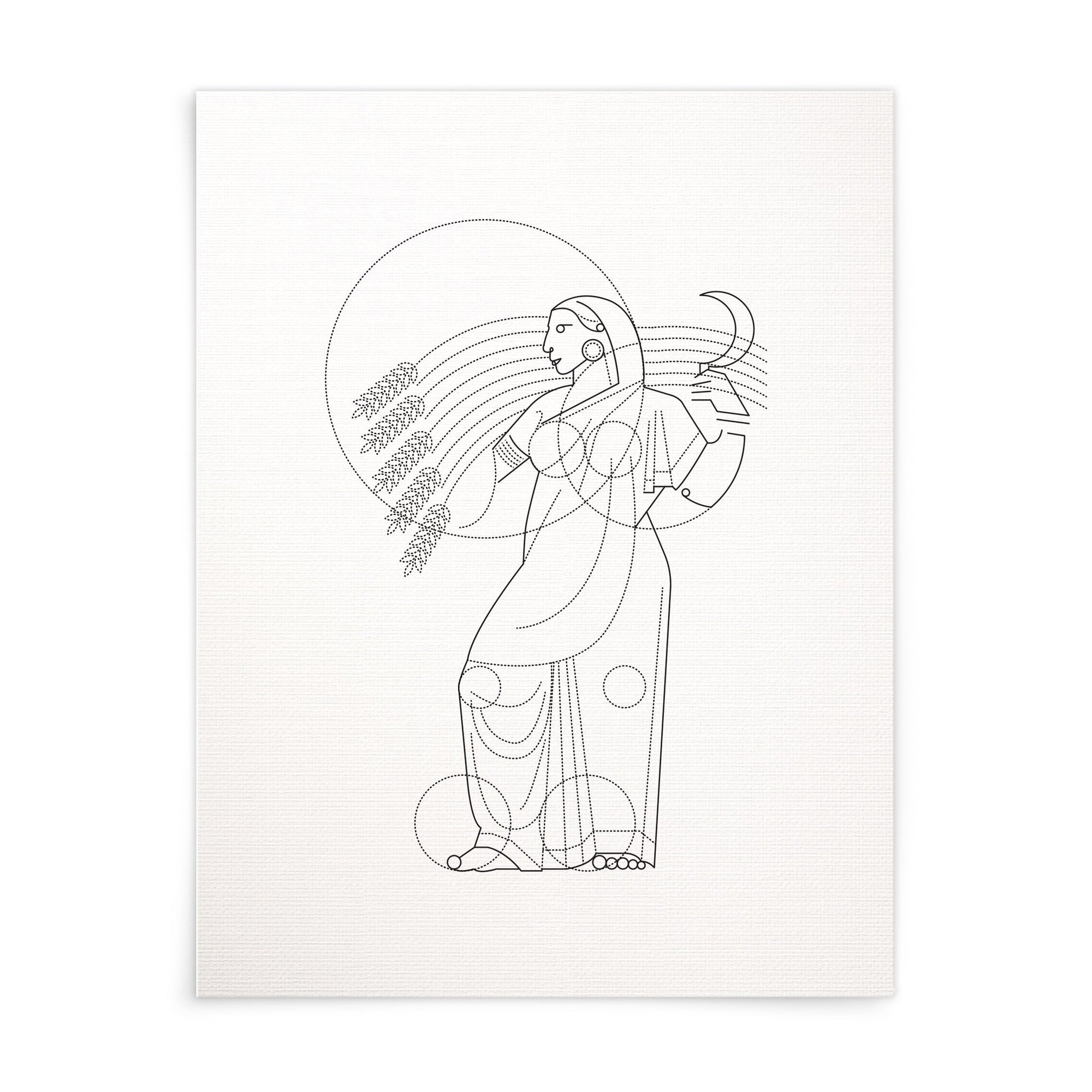 Bombay Art Deco - Woman