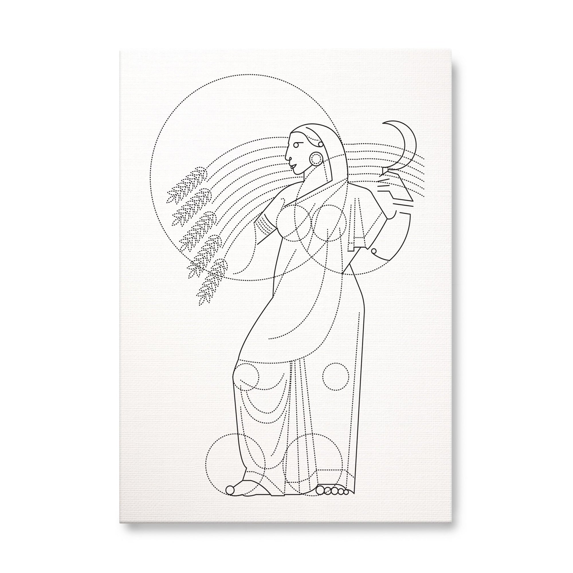 Bombay Art Deco - Woman