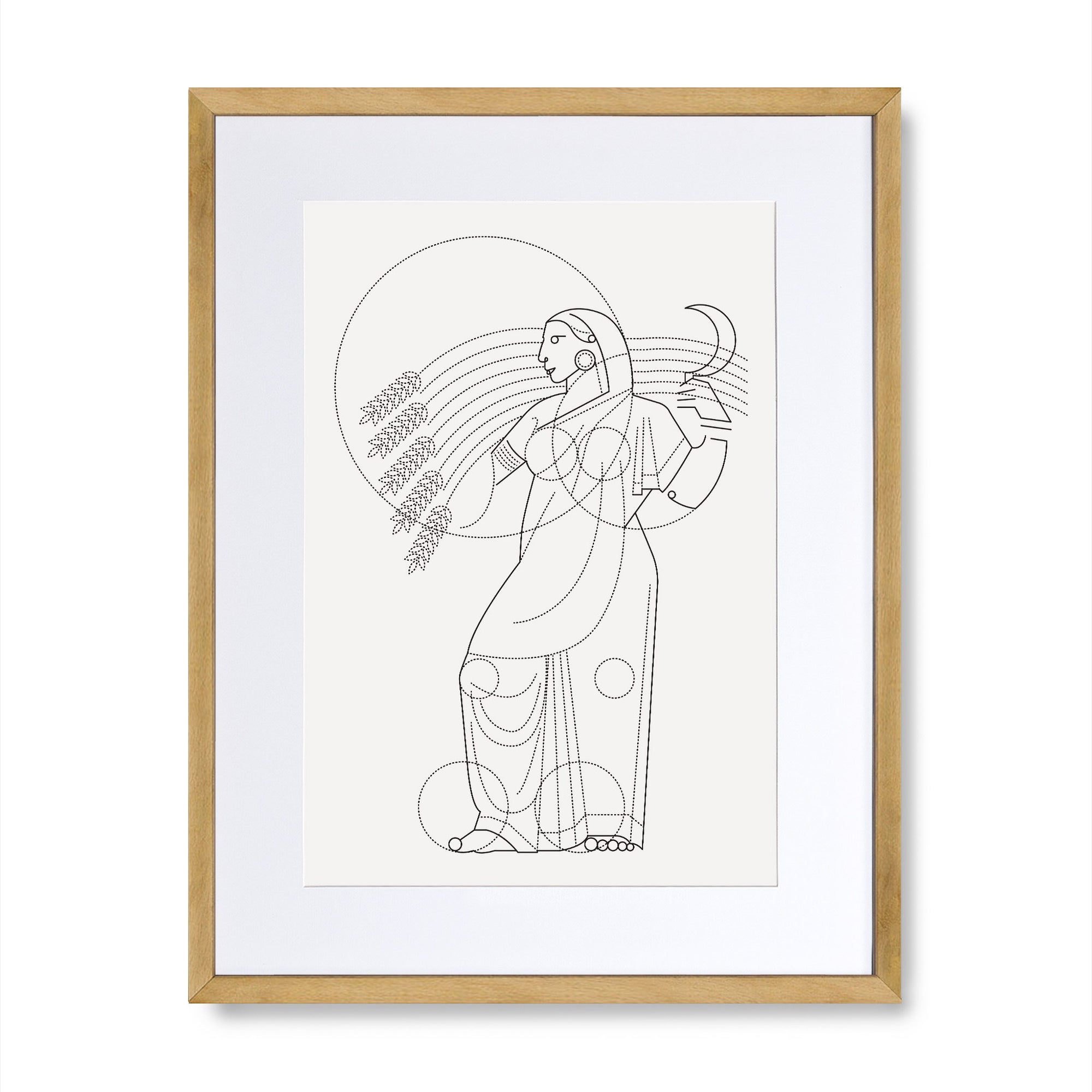 Bombay Art Deco - Woman