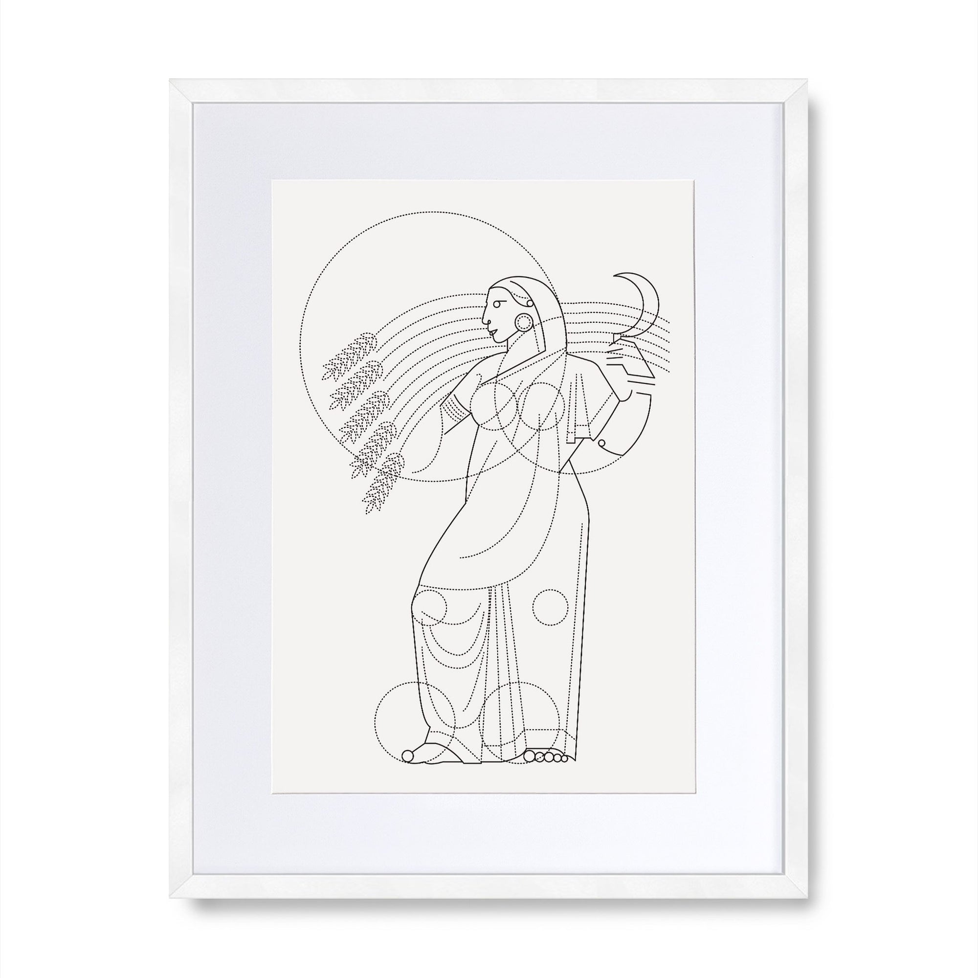 Bombay Art Deco - Woman