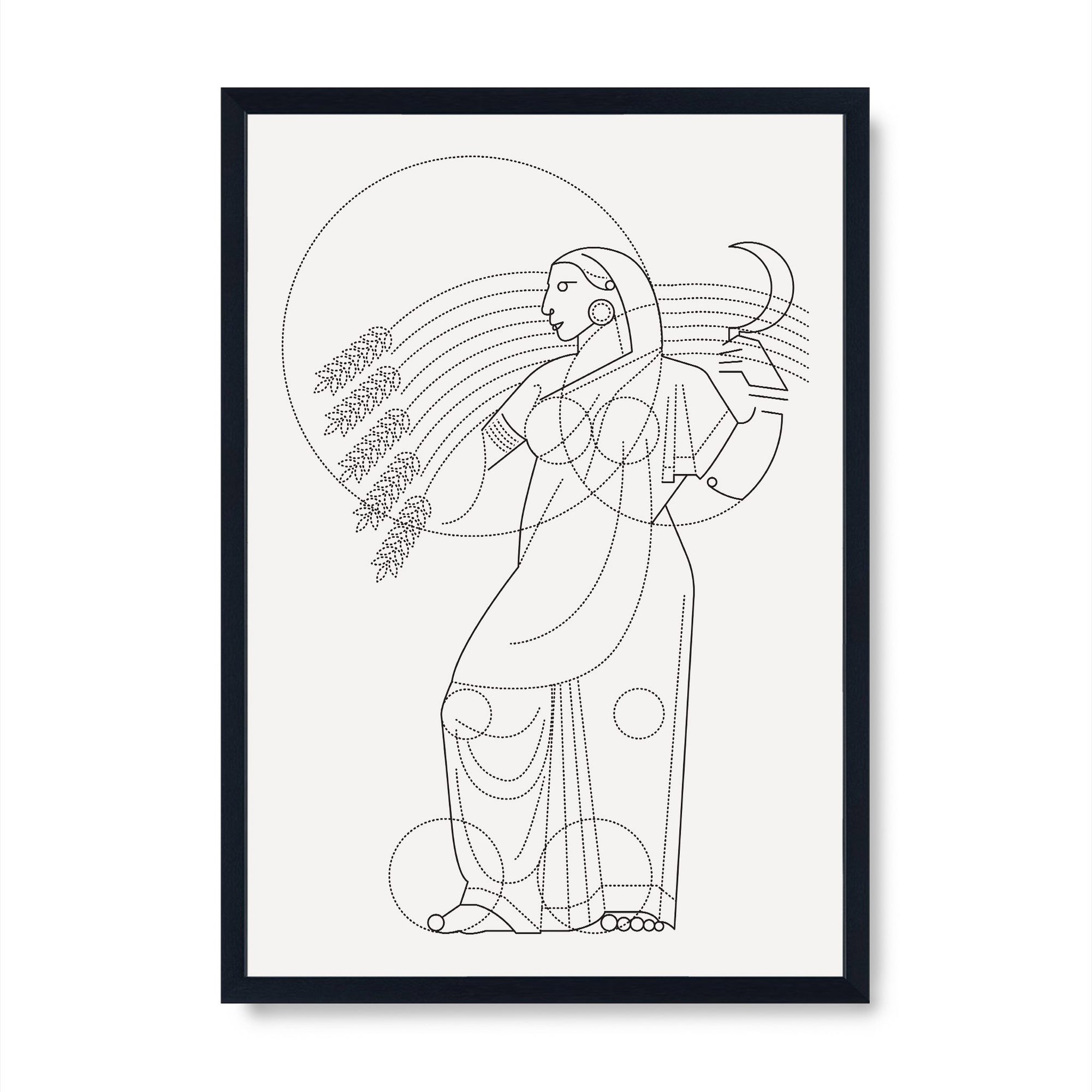 Bombay Art Deco - Woman