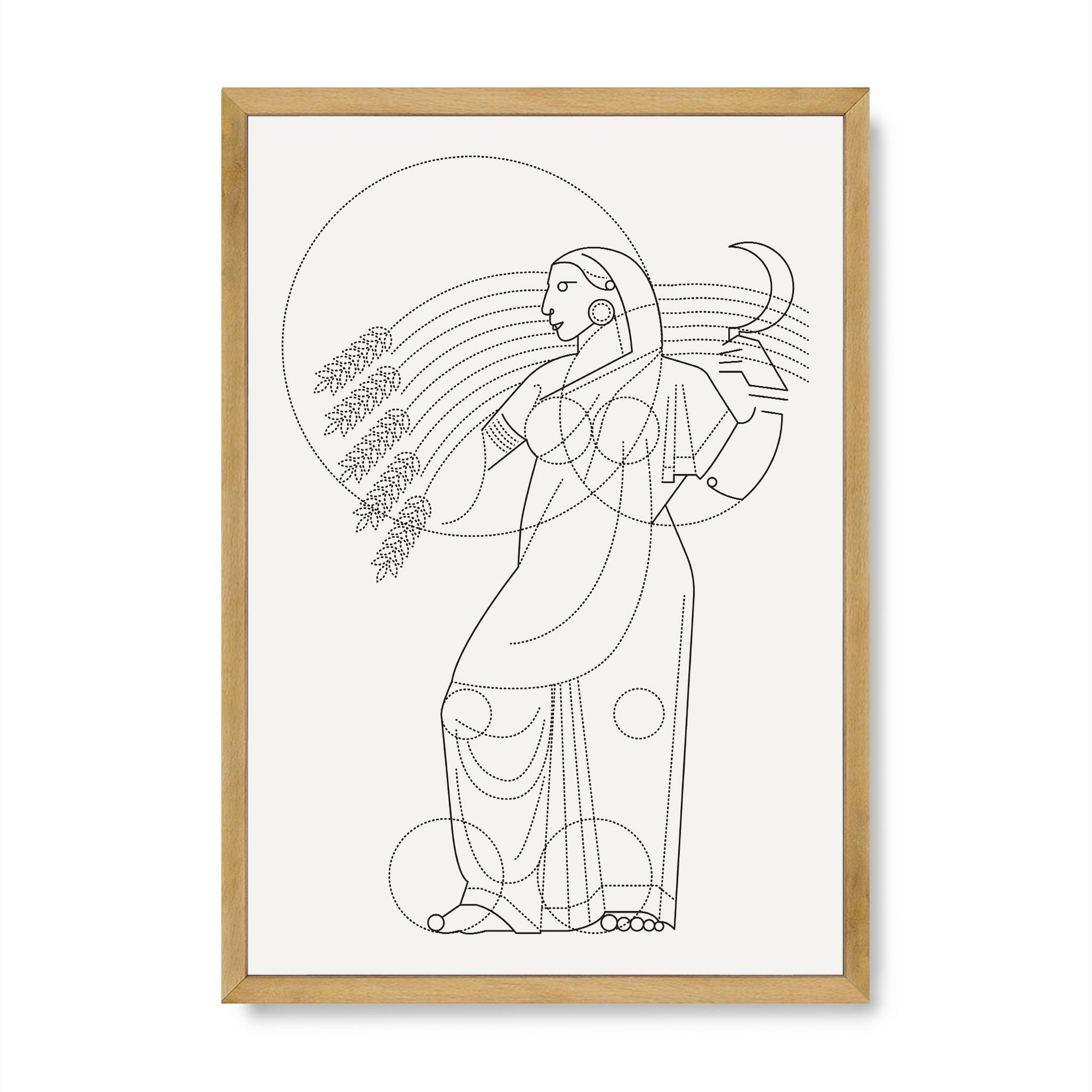 Bombay Art Deco - Woman