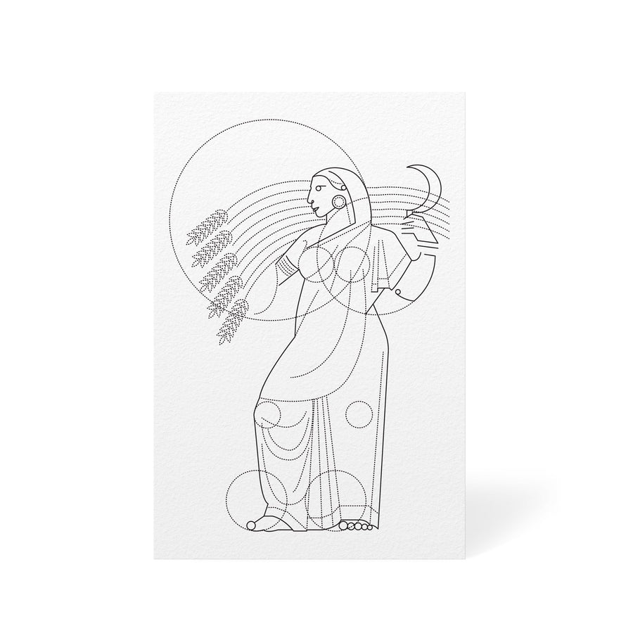 Bombay Art Deco - Woman