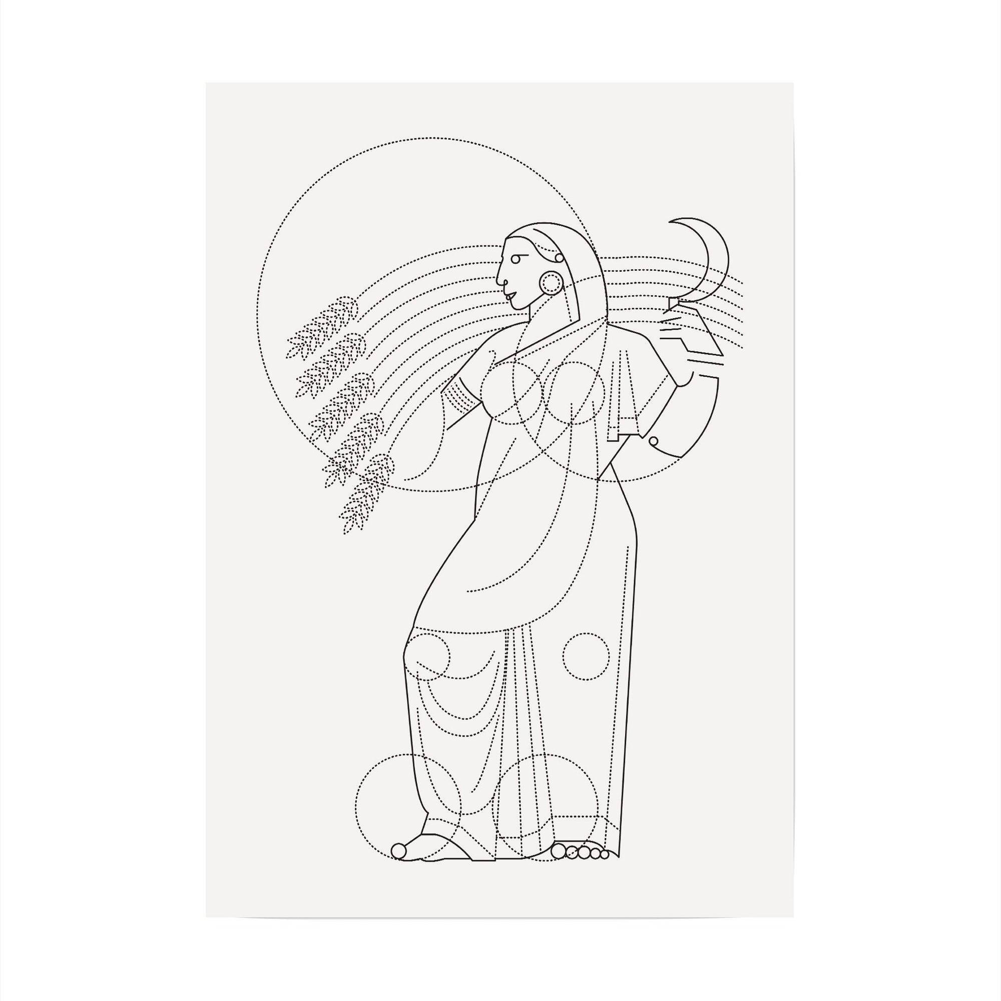 Bombay Art Deco - Woman