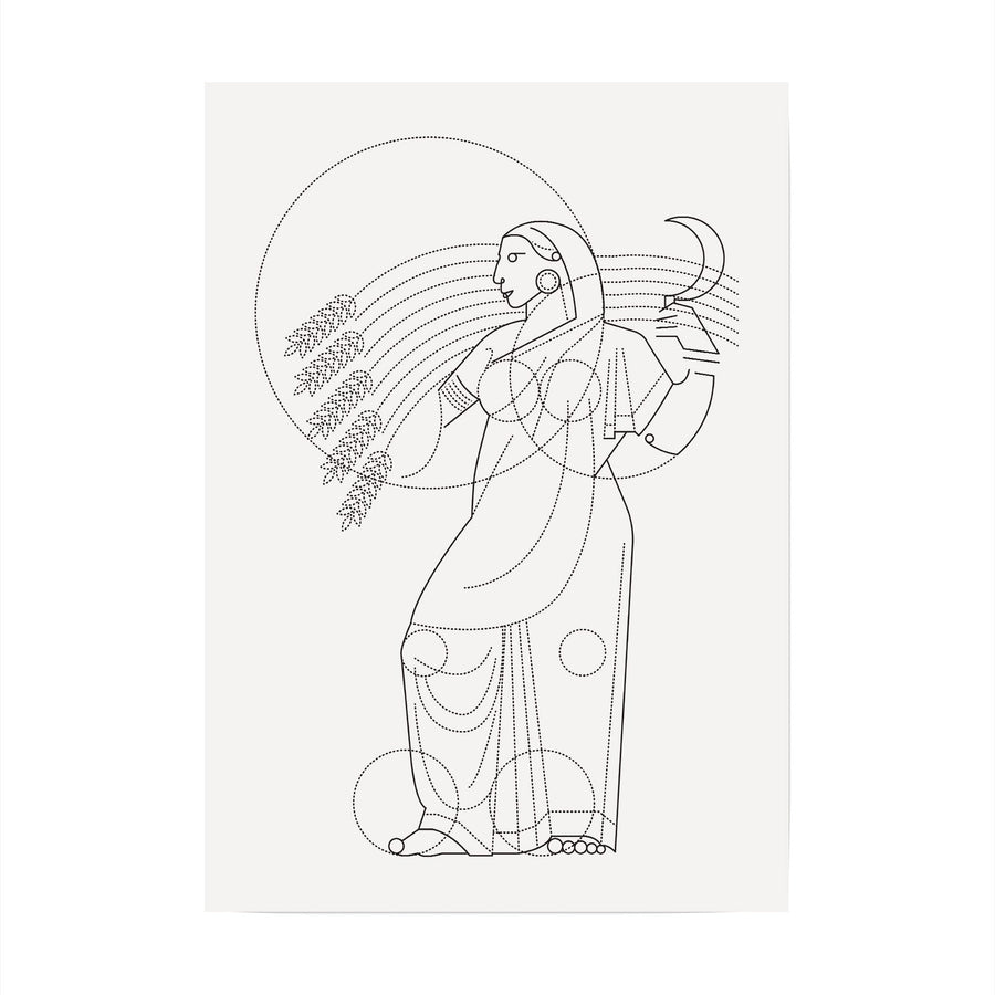 Bombay Art Deco - Woman