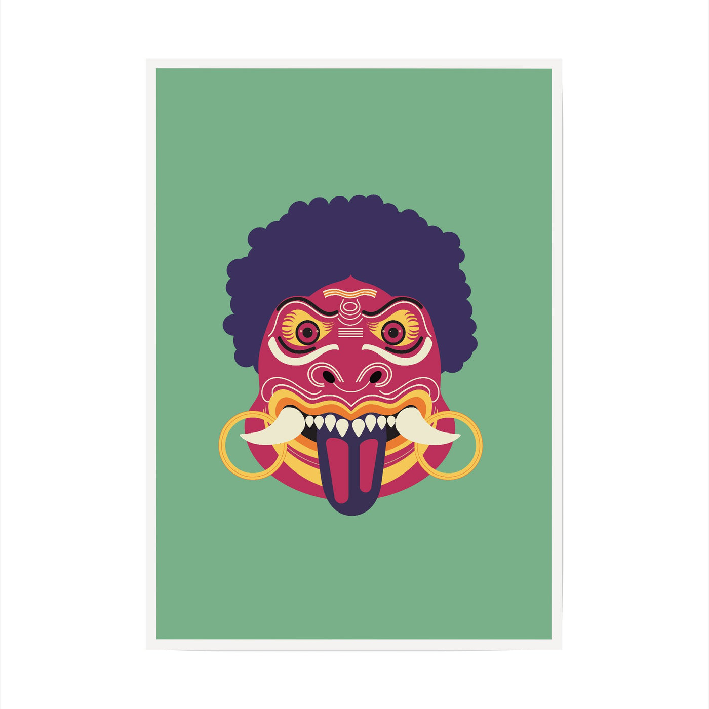 Chhau Dance Mask