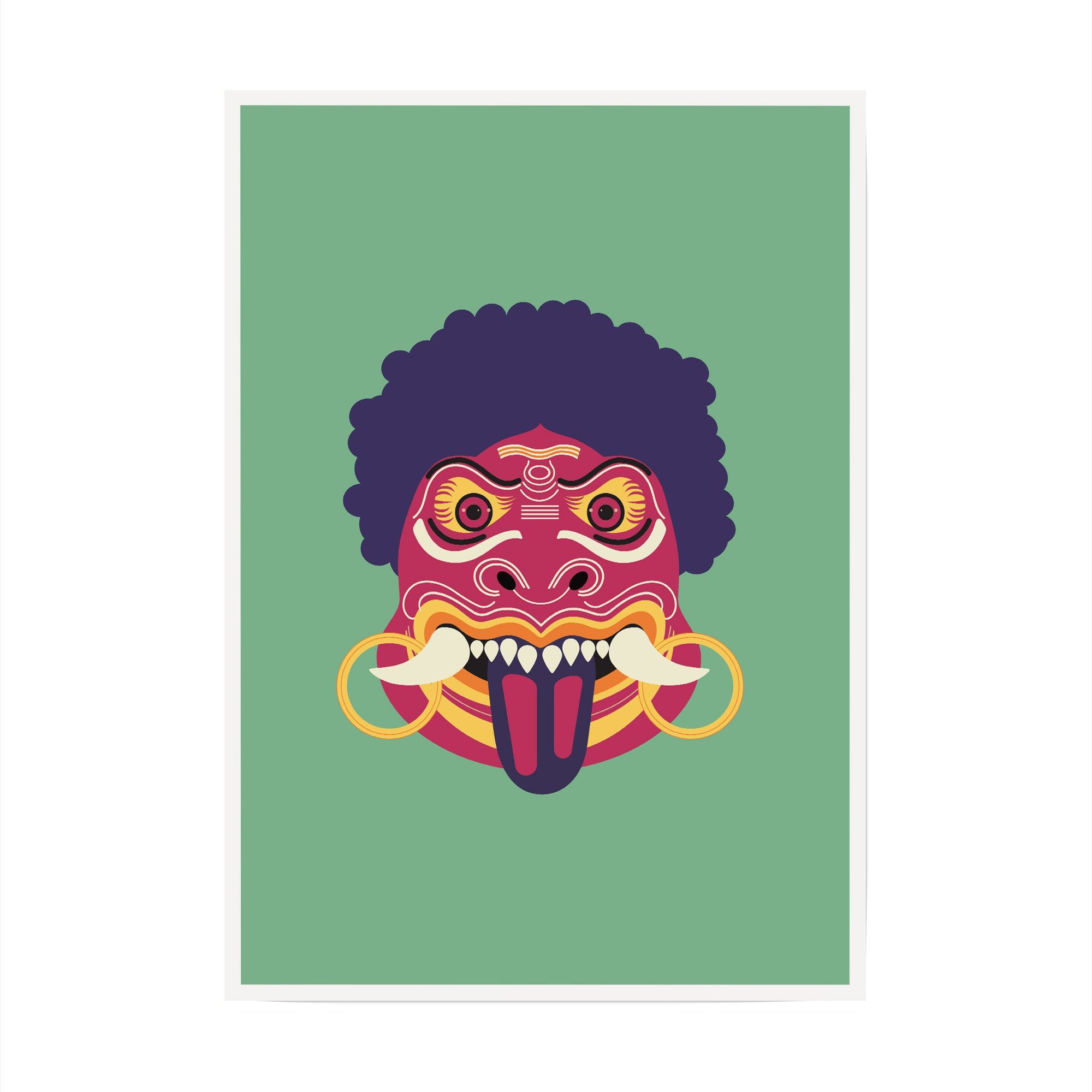 Chhau Dance Mask