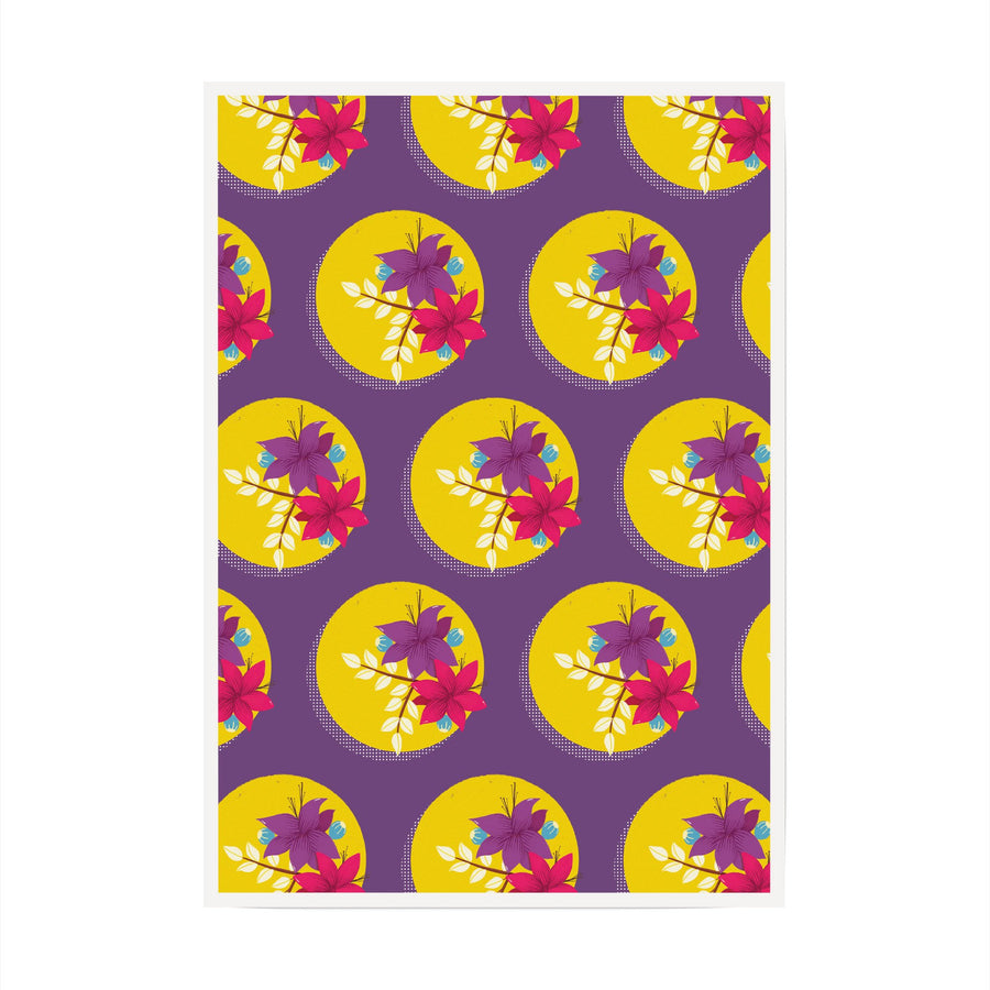 Flower Power - Purple