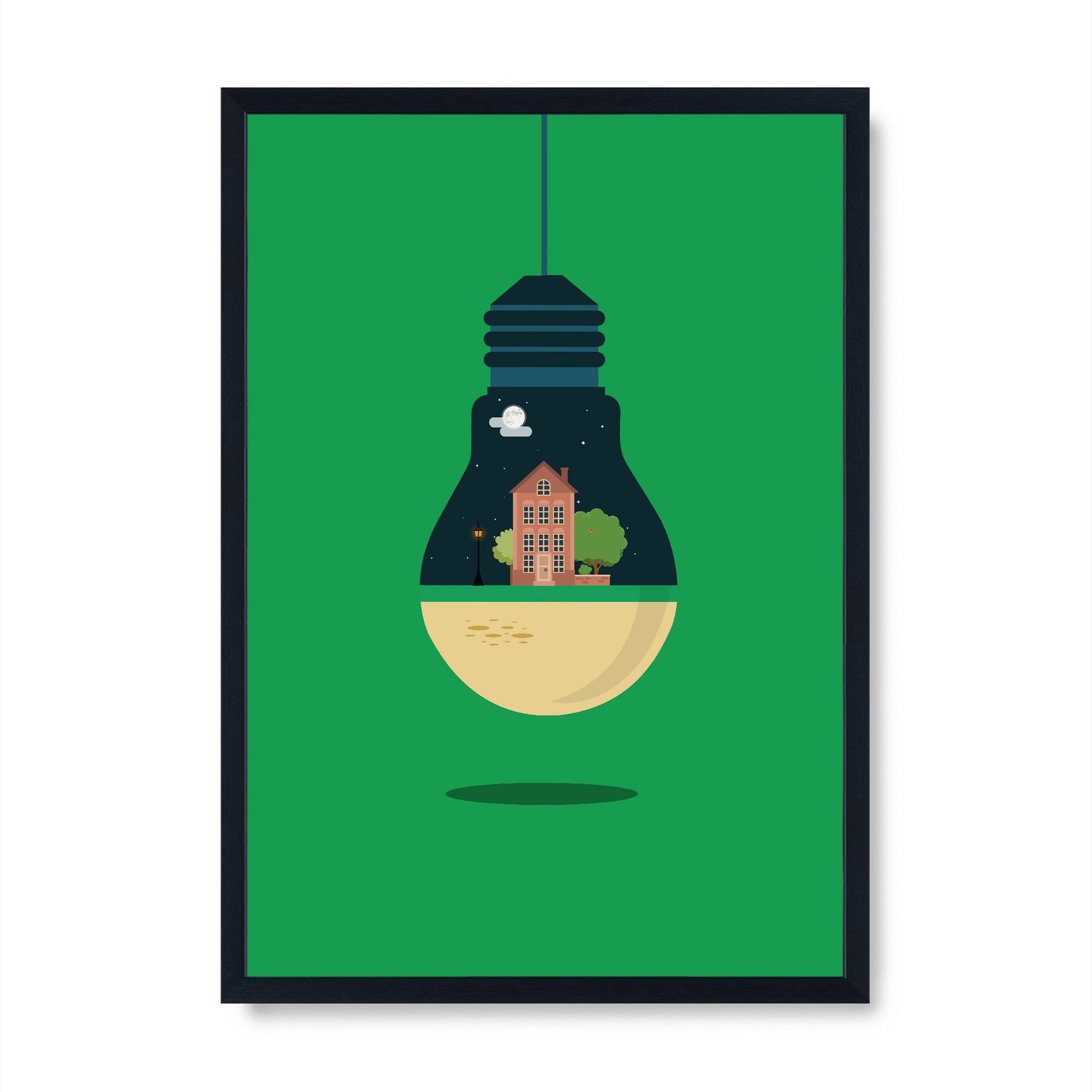 House In A Bulb
